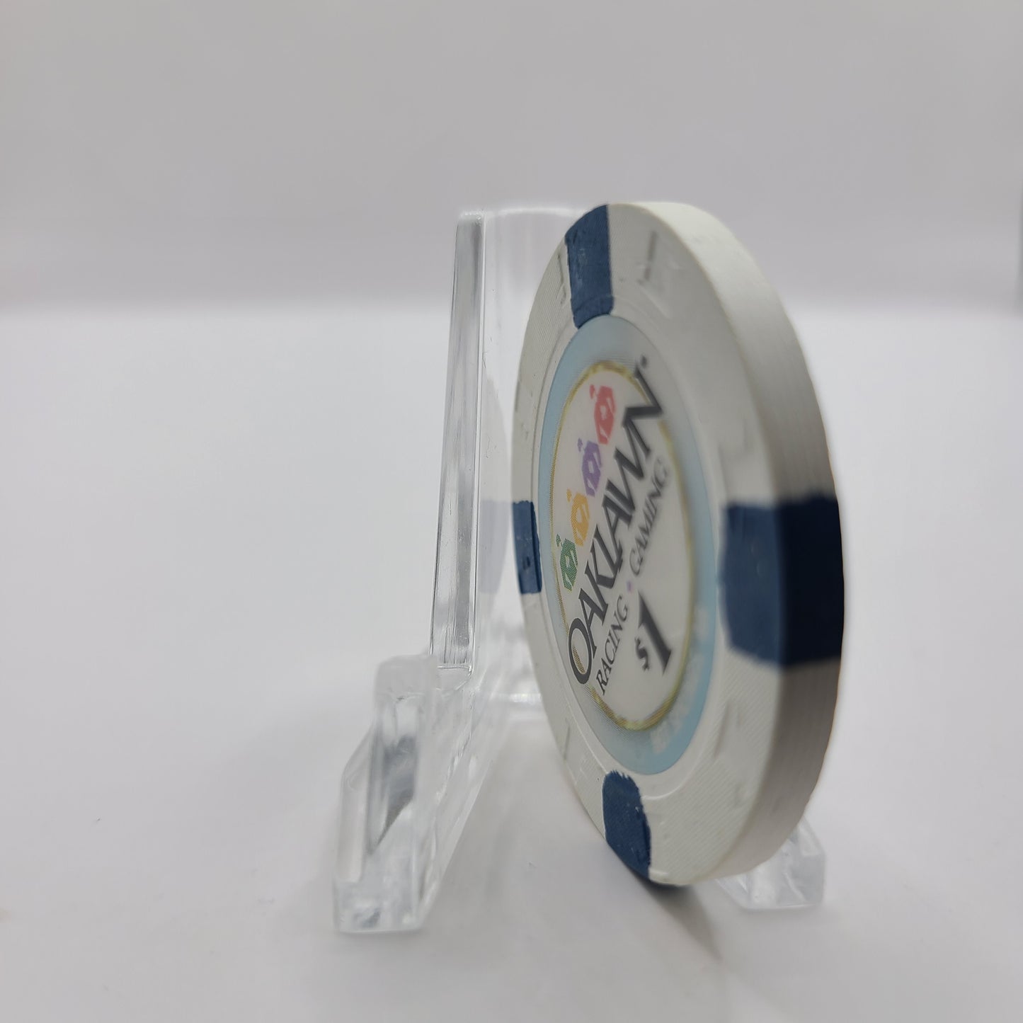 Oaklawn Racing & Gaming Racino Hot Springs Arkansas $1 Casino Chip