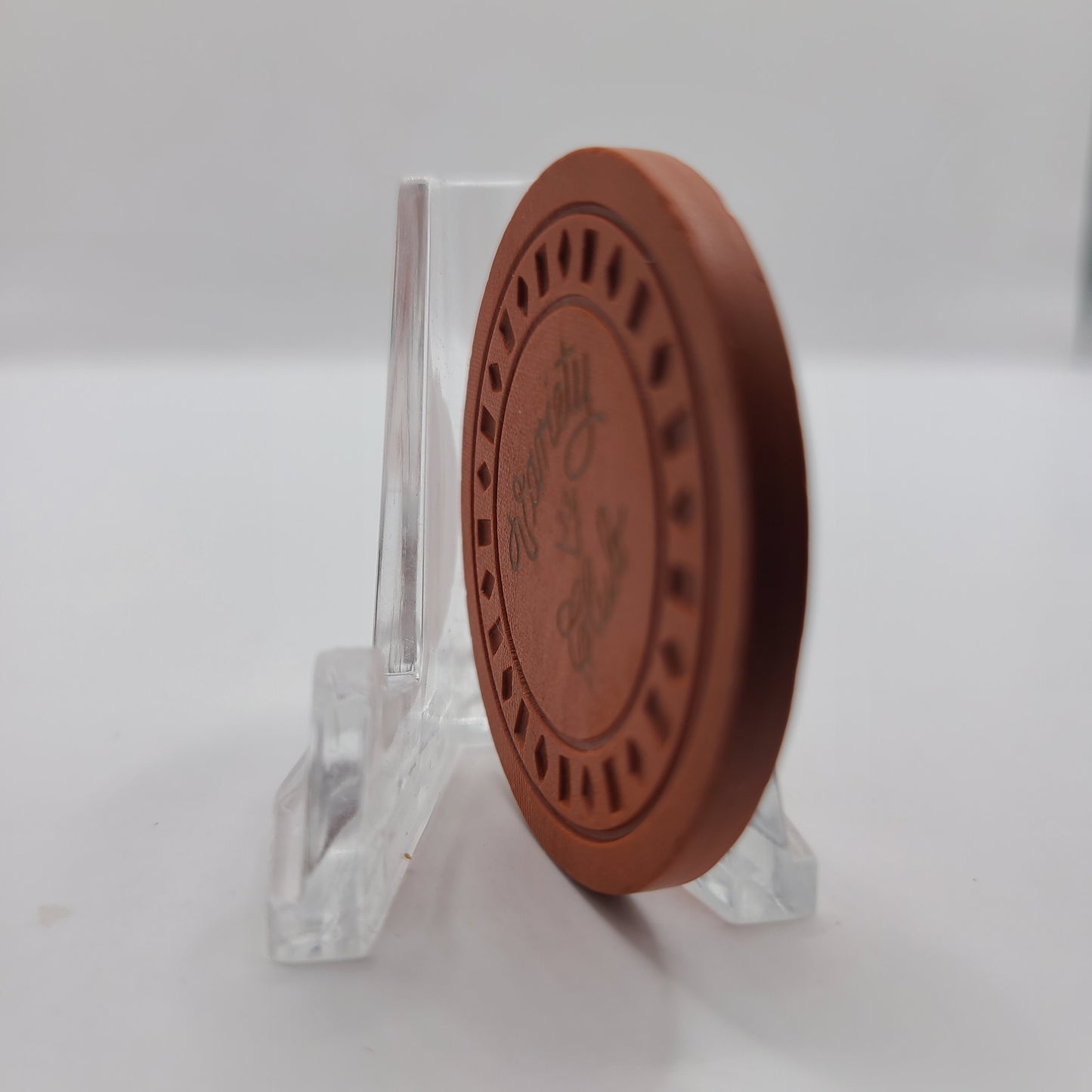 Variety Club 33 North Miami Florida "Illegal" Chip (Red) CG133721