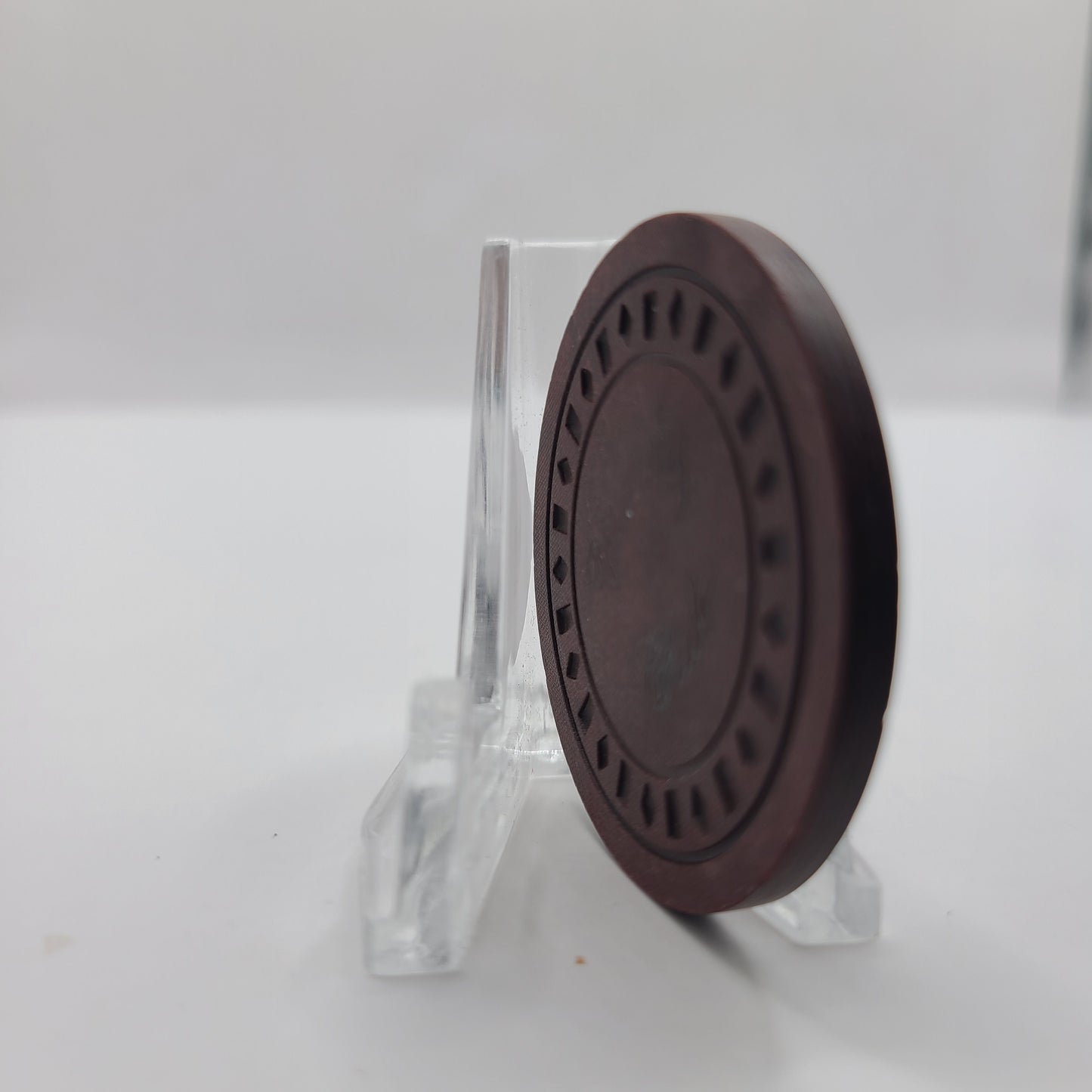 Variety Club 33 North Miami Florida "Illegal" Chip (Dk Brown)