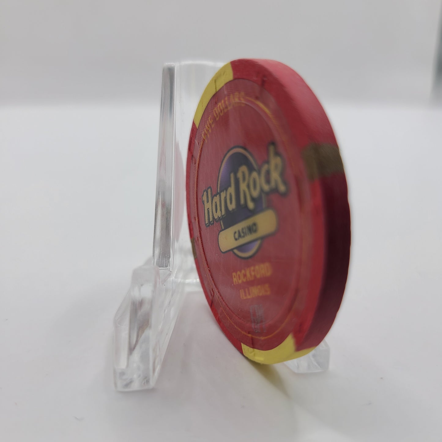 Hard Rock Casino Rockford Illinois 2023 $5 Casino Chip