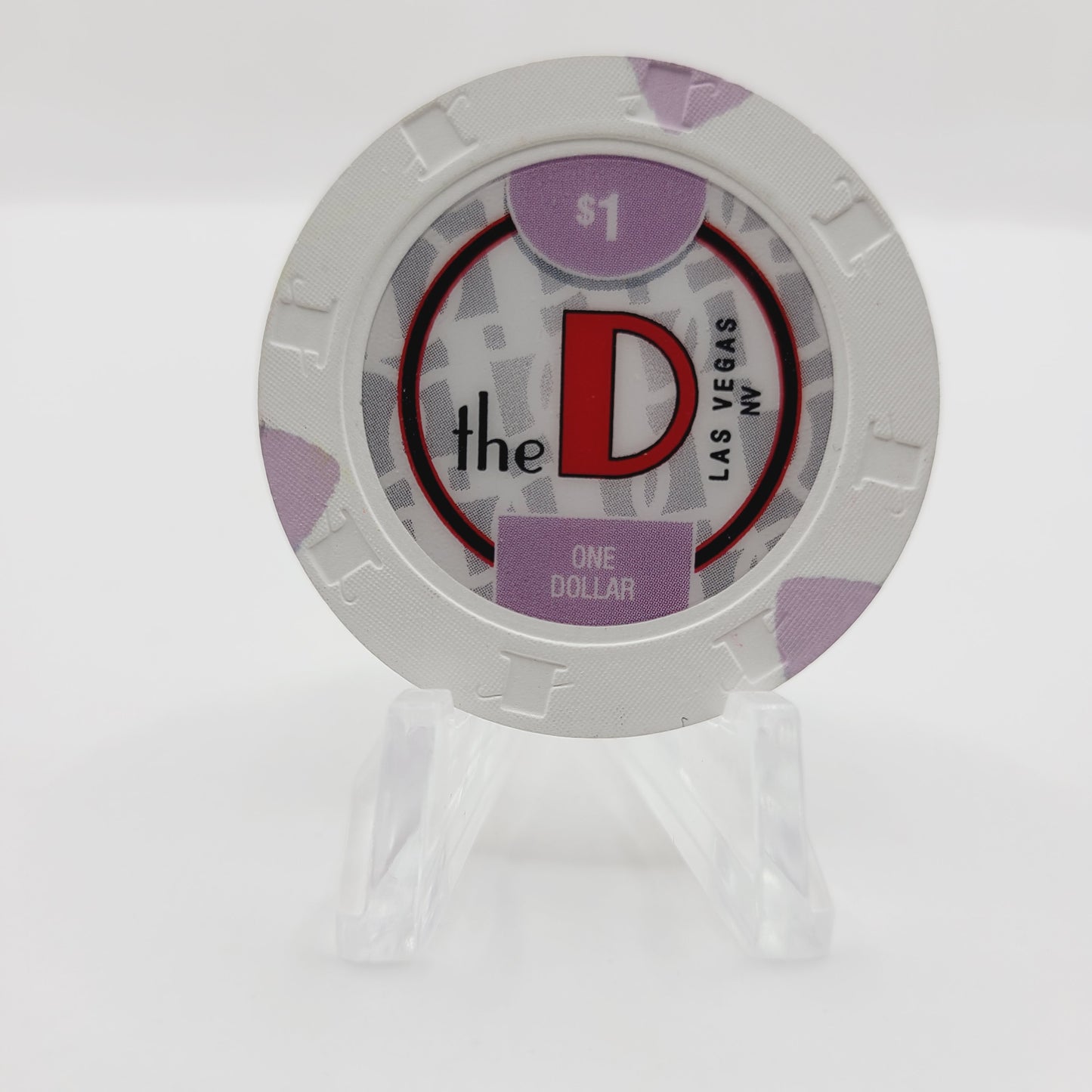 The D Casino Las Vegas Nevada 2017 $1 Casino Chip D2503