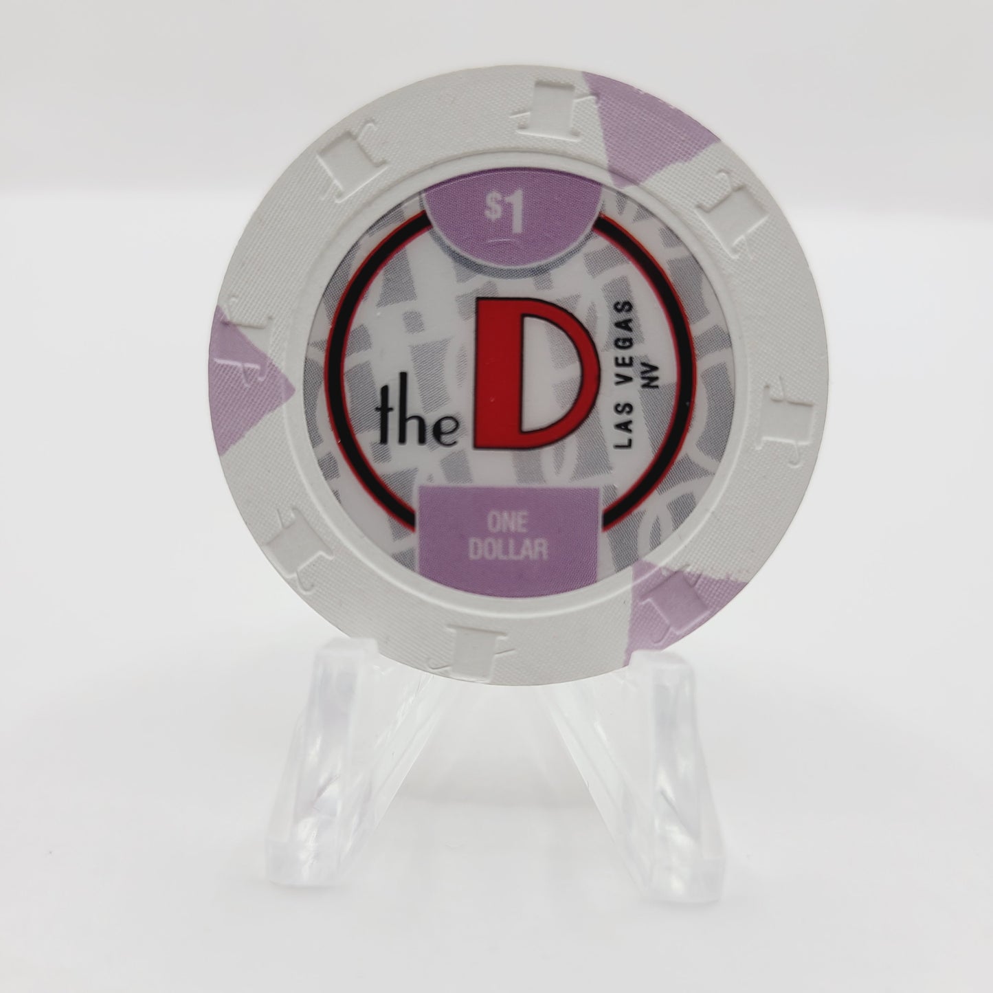 The D Casino Las Vegas Nevada 2017 $1 Casino Chip D2503