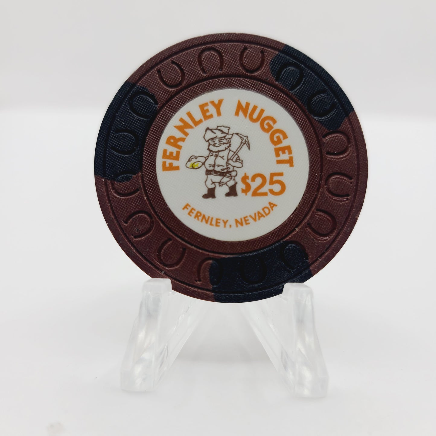 Nugget "Fernley" Casino Fernley Nevada 1984 $25 Casino Chip N7305