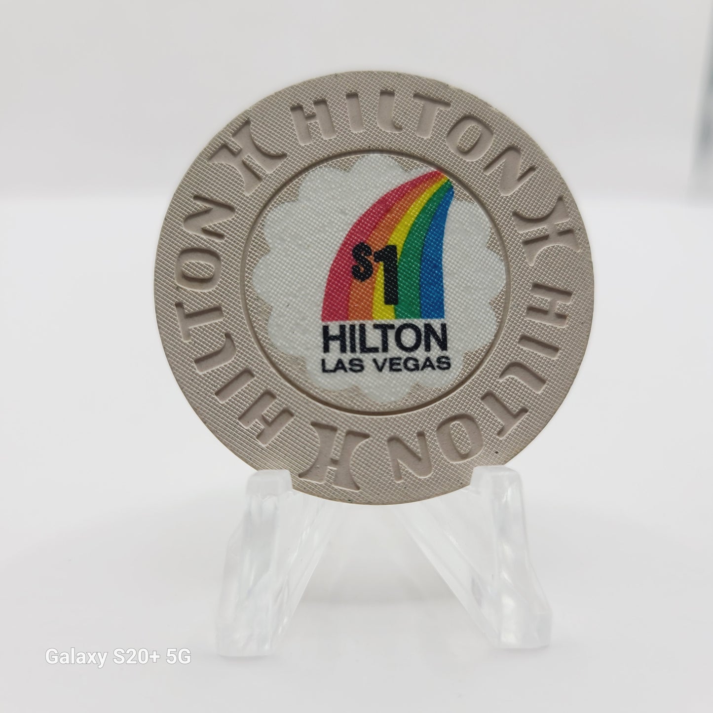Las Vegas Hilton Hotel Casino Las Vegas Nevada 1981 $1 Chip N4773.2