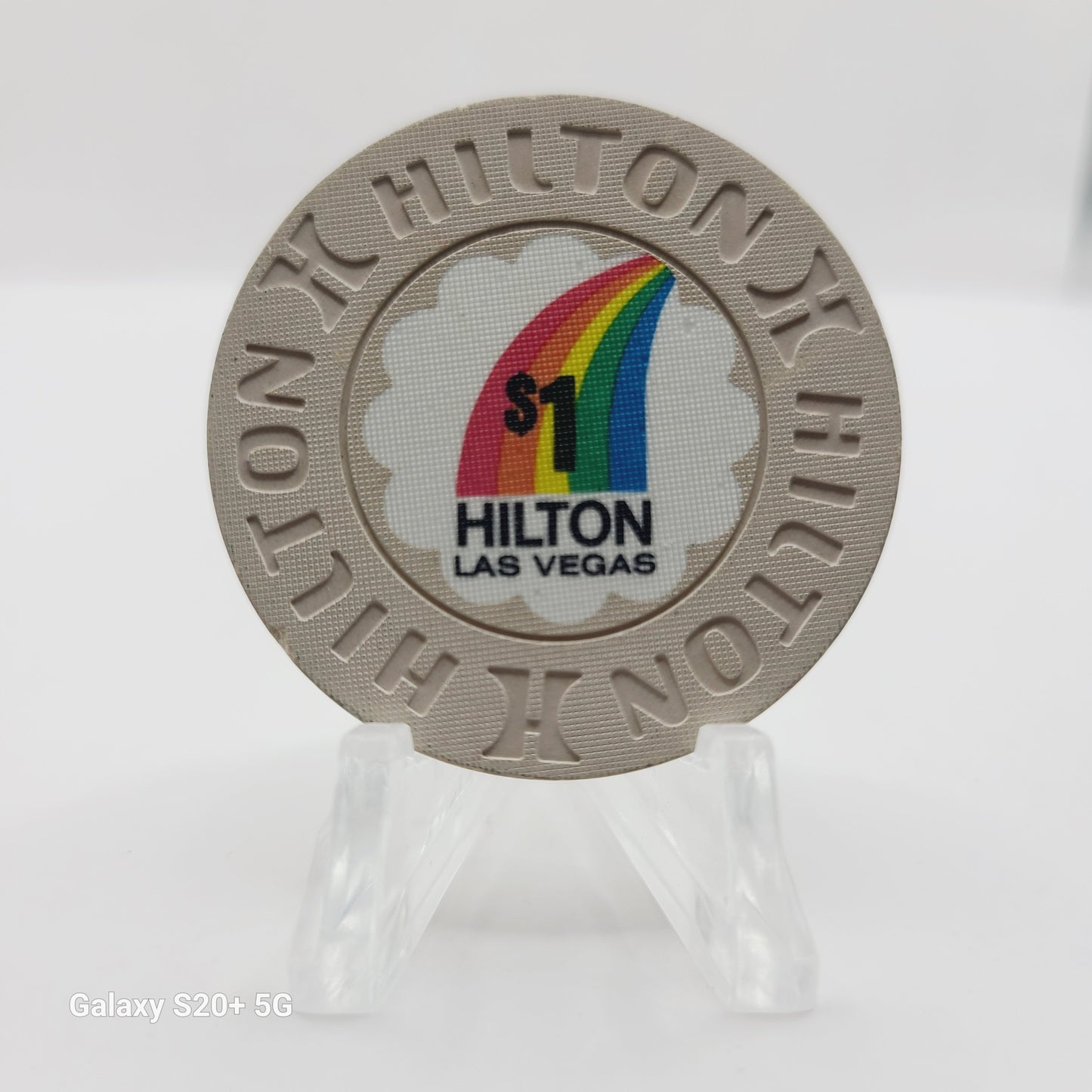 Las Vegas Hilton Hotel Casino Las Vegas Nevada 1981 $1 Chip N4773.2