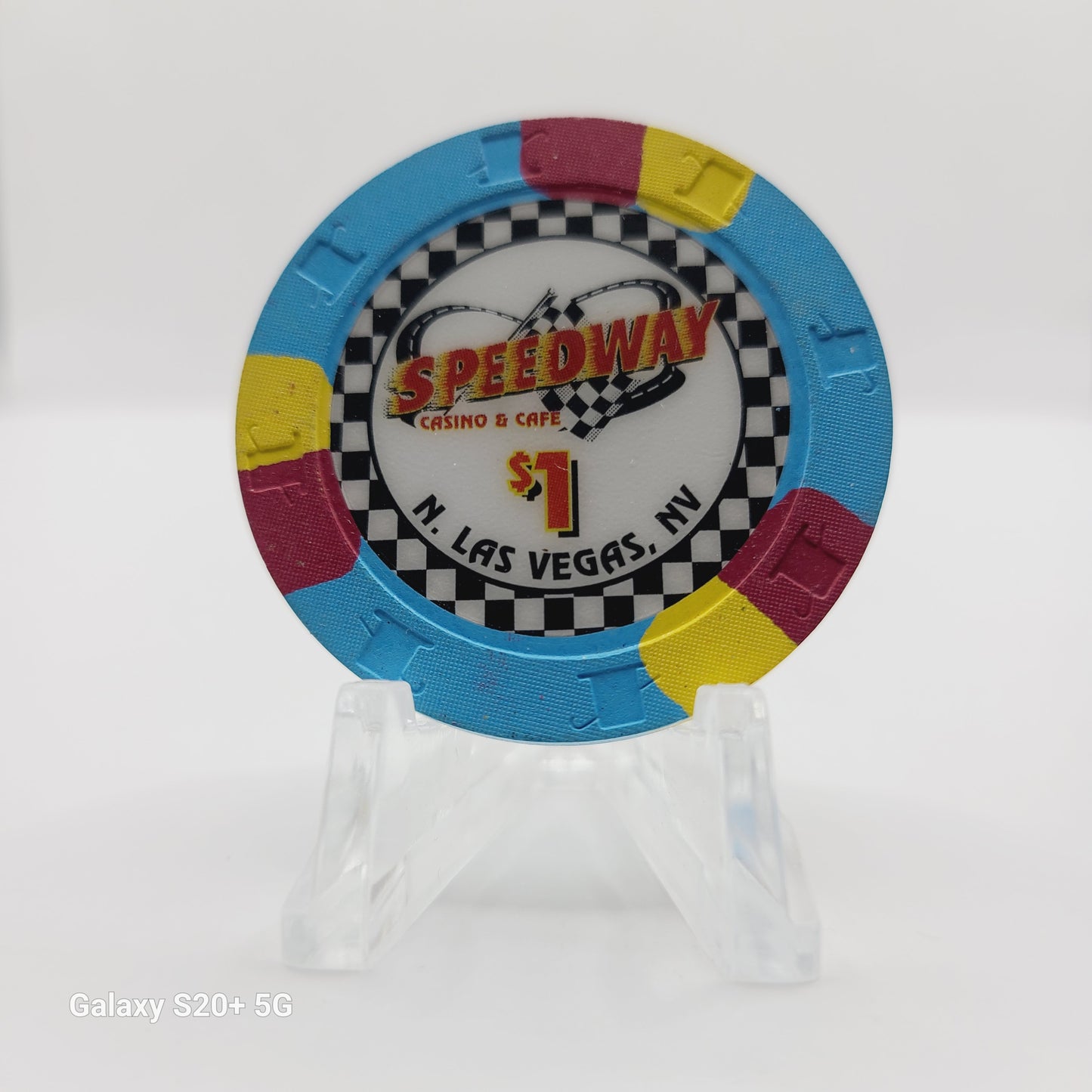 Speedway Casino Las Vegas Nevada 2000 $1 Chip V5628.1 (Red $1)