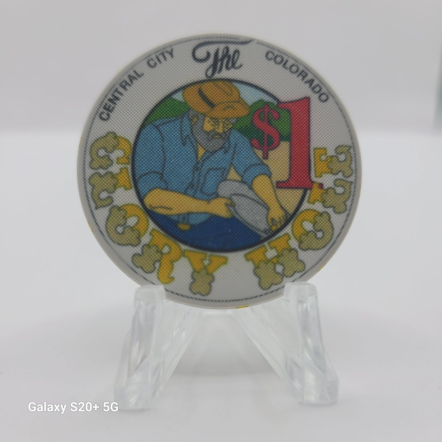 The Glory Hole Casino Central City Colorado 1992 $1 Chip