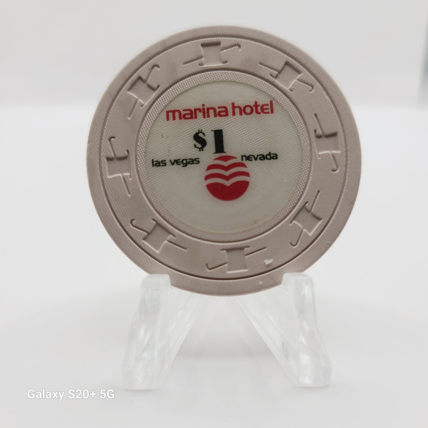 Marina Hotel Casino Las Vegas Nevada 1988 $1 Chip N7166.L
