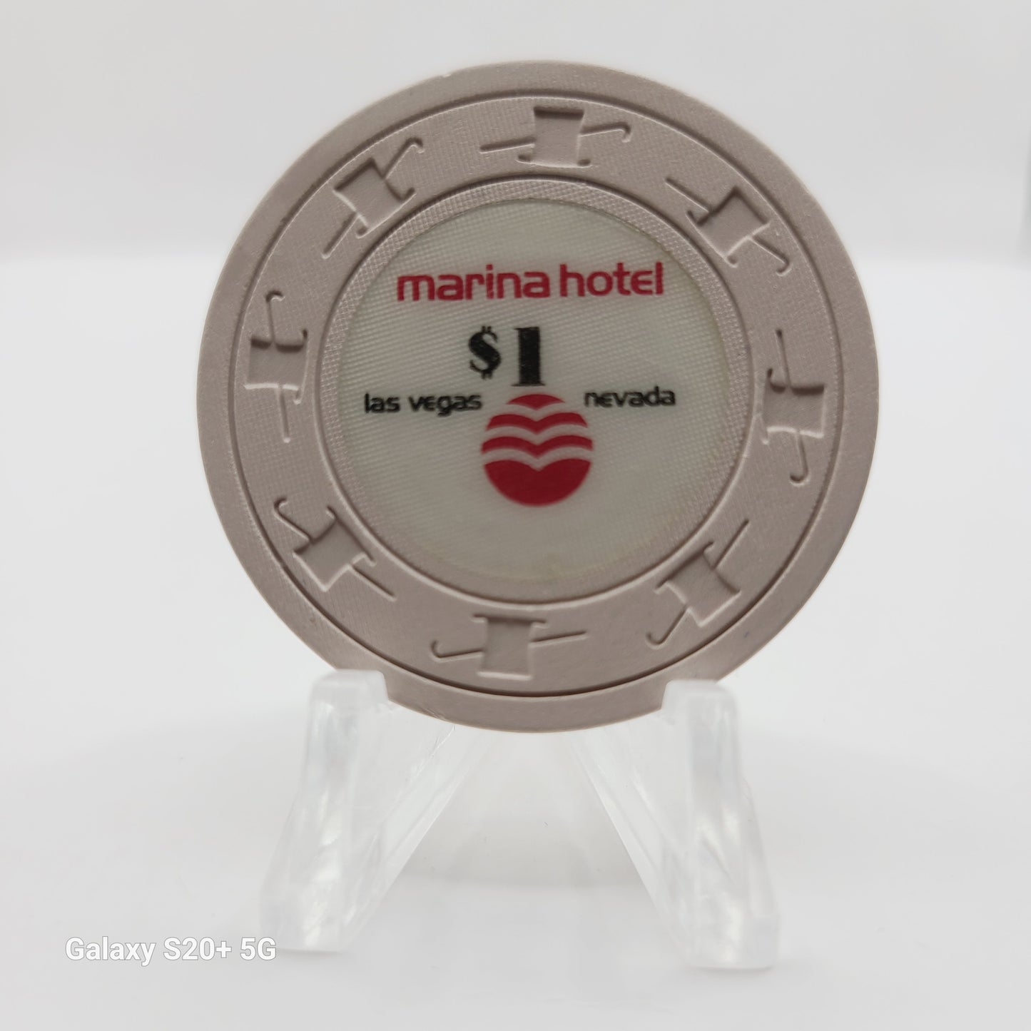 Marina Hotel Casino Las Vegas Nevada 1988 $1 Chip N7166.L