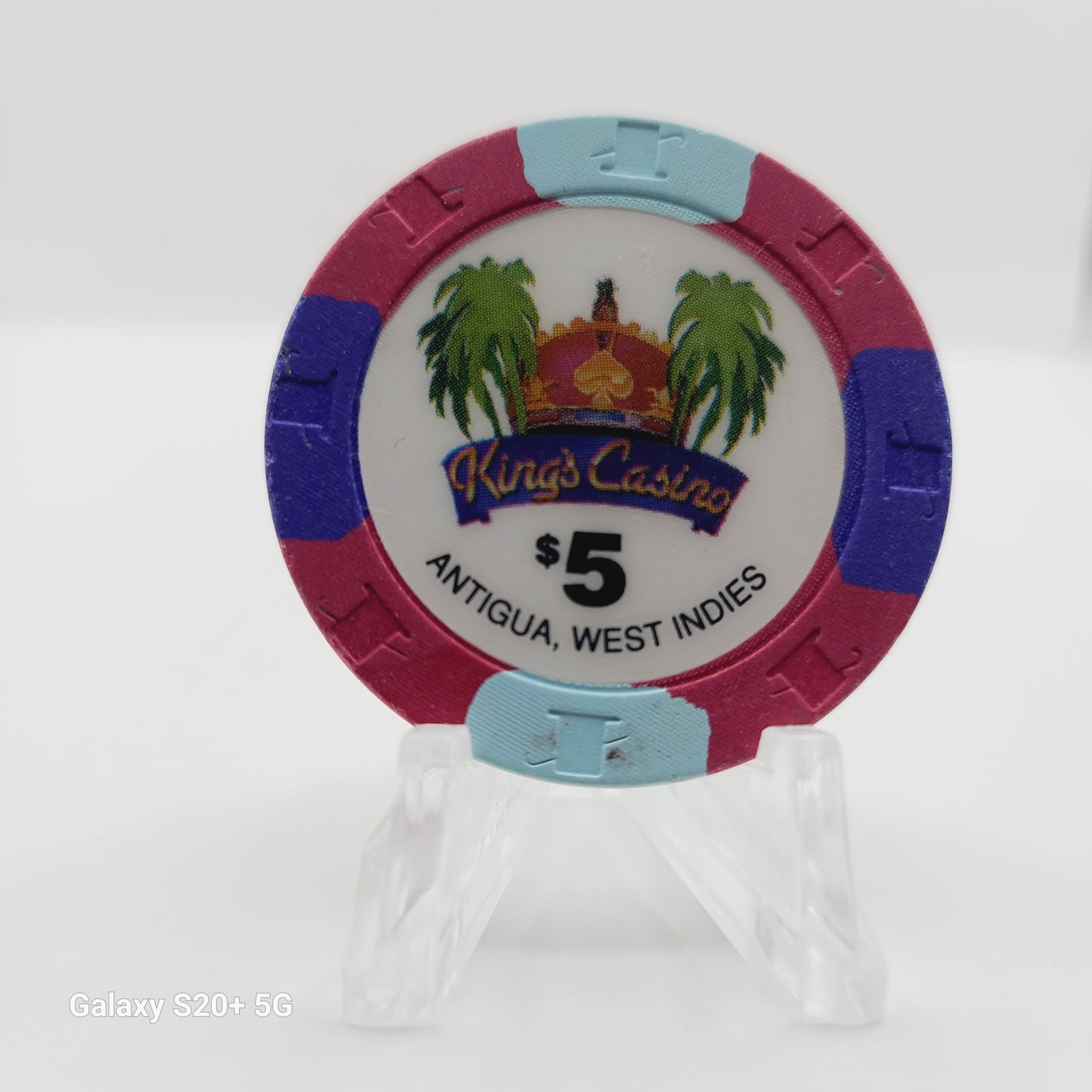 King's Casino St.Johns Antigua $5 Chip