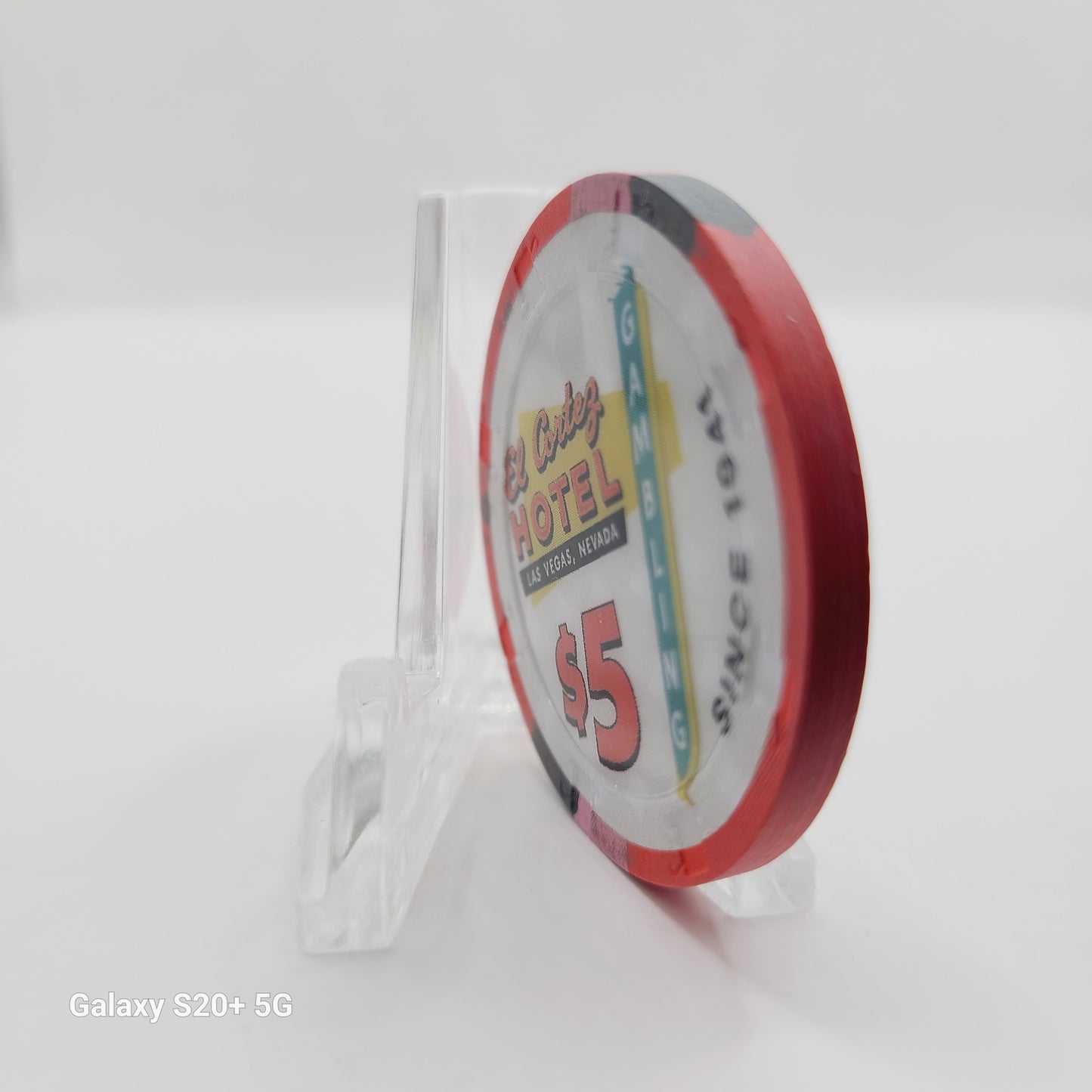 El Cortez Hotel Casino Las Vegas Nevada 2023 $5 Chip