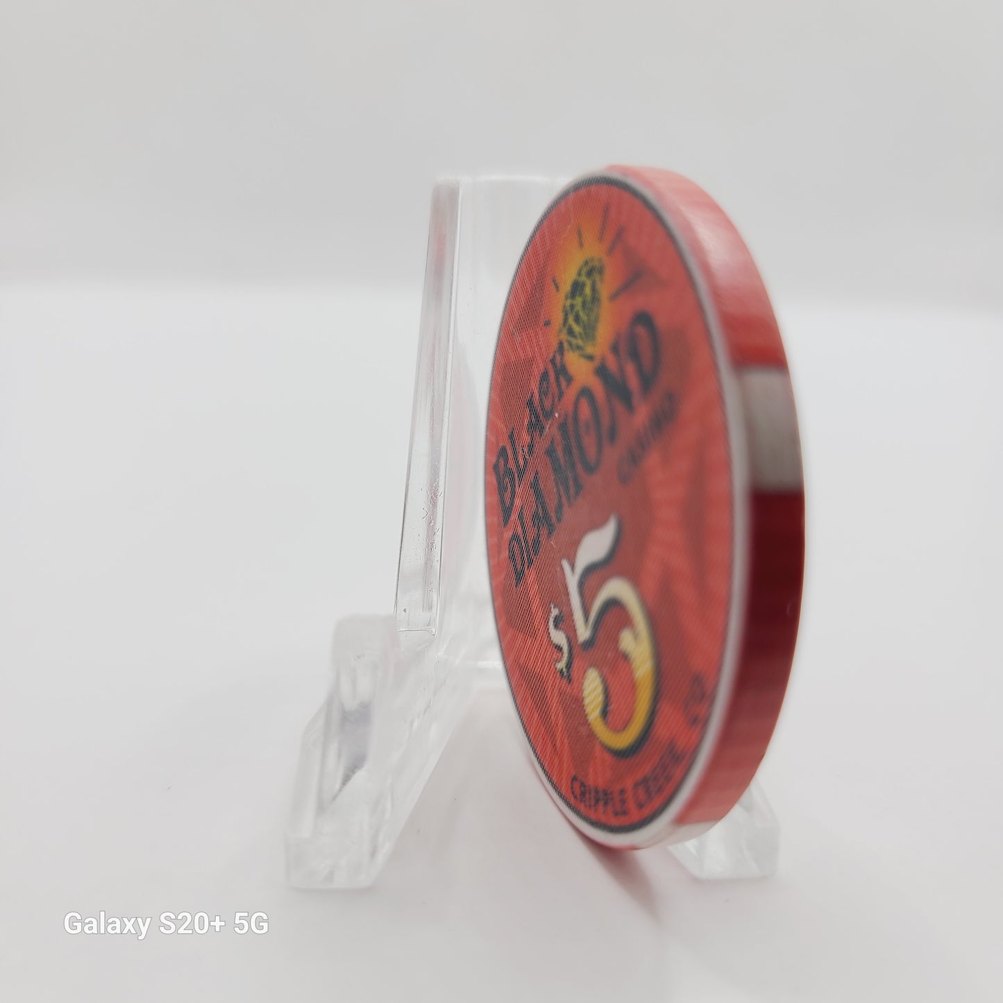Black Diamond Saloon & Casino Cripple Creek Colorado $5 Chip