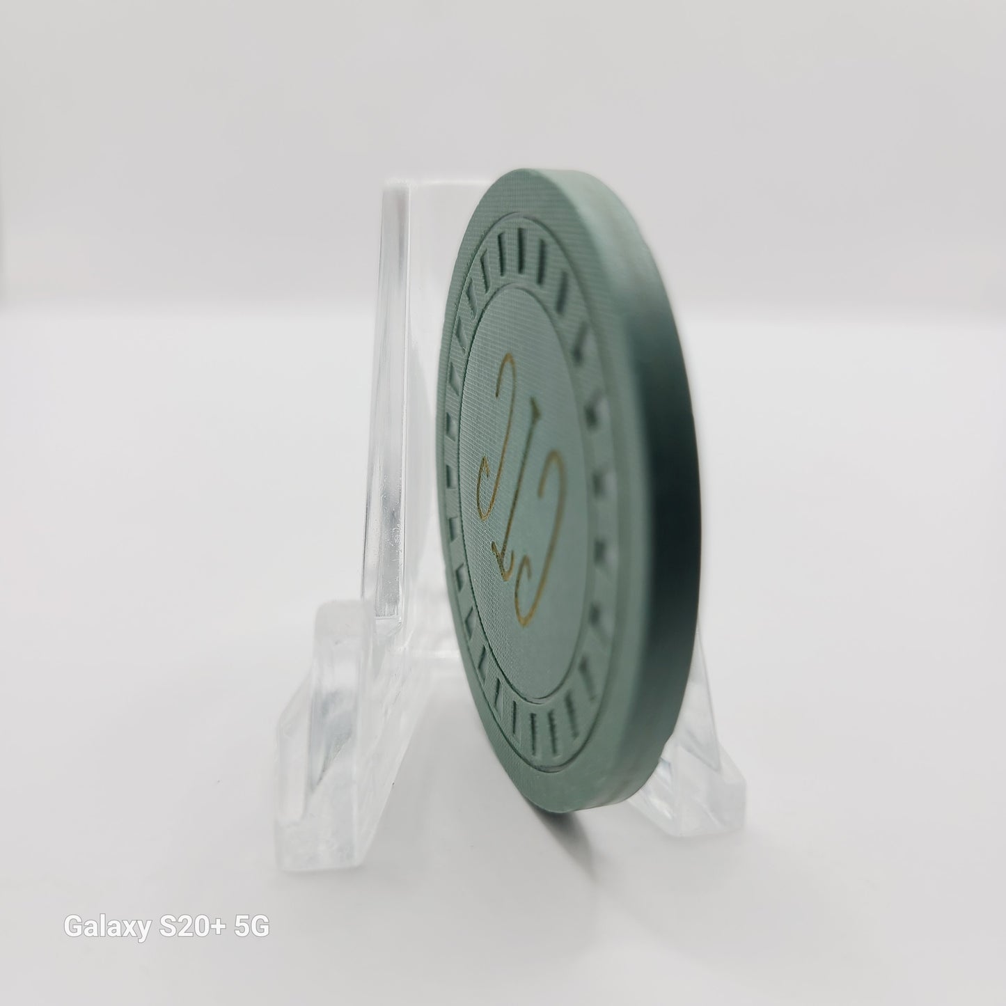 Clinton County Trade & Labor Council Frankfort Indiana $1 "Illegal" Casino Chip