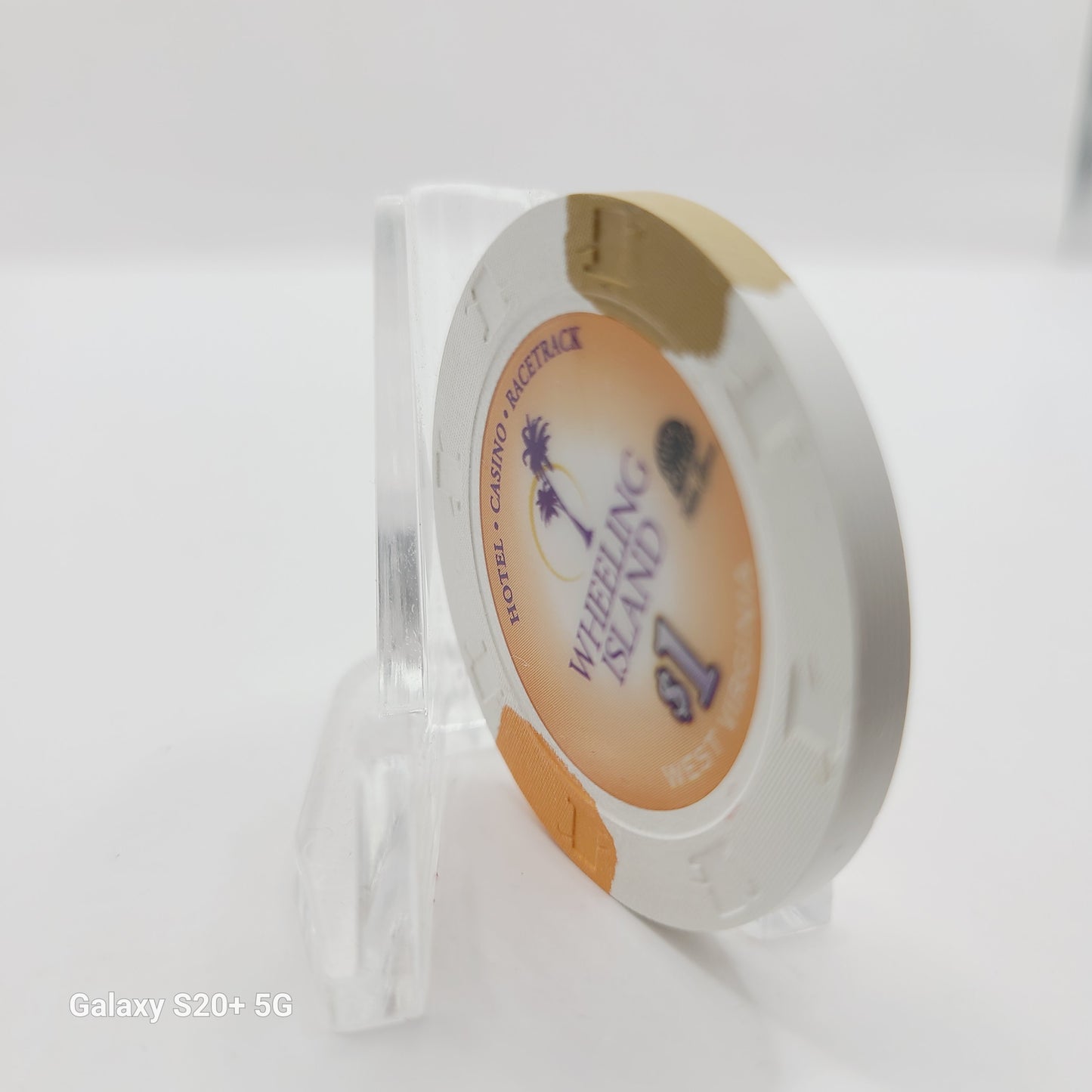 Wheeling Island Wheeling West Virginia 2007 $1 Casino Chip