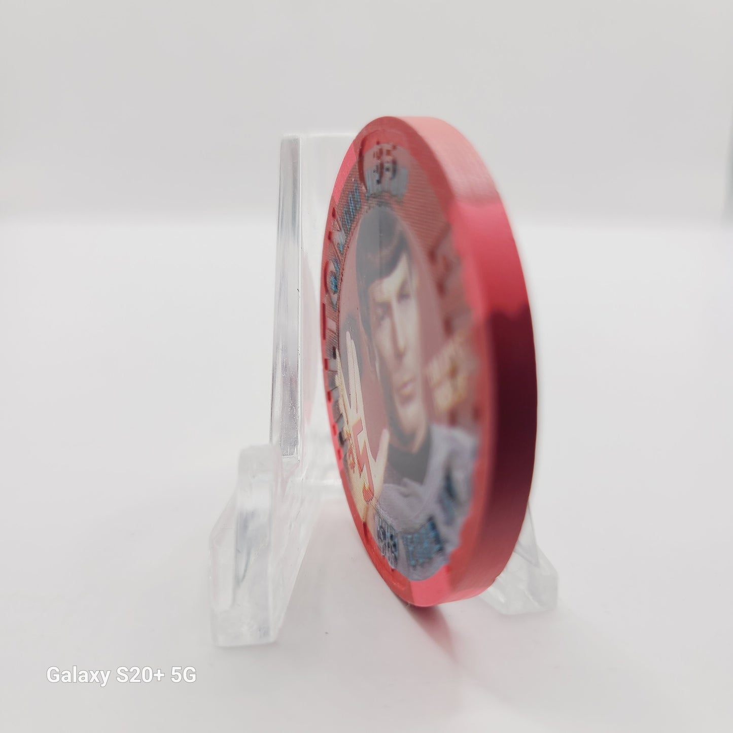 Las Vegas Hilton Las Vegas Nevada 2003 "Spock" $5 Chip E1160 LMT