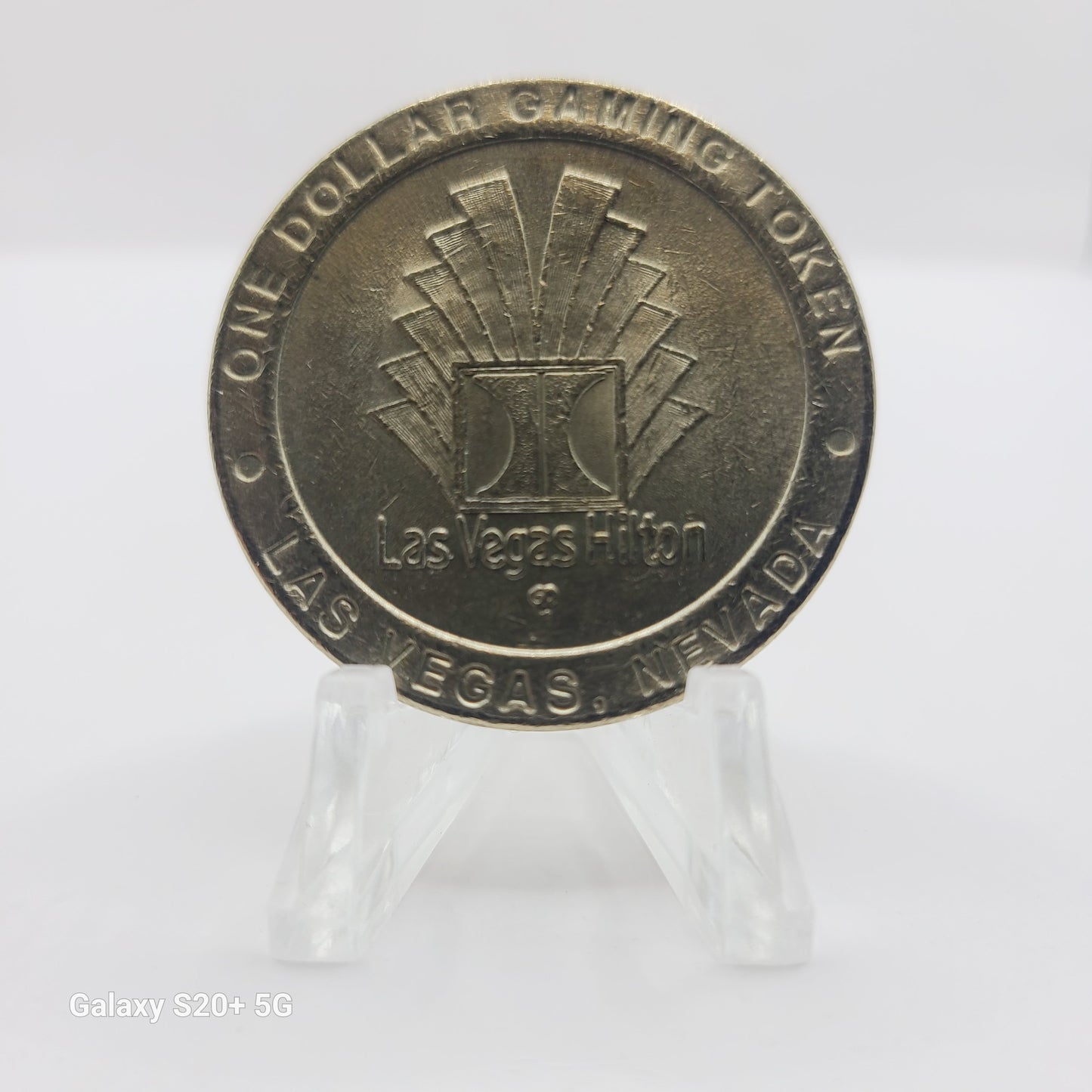 Las Vegas Hilton Hotel Casino Las Vegas Nevada 1997 "Spacequest" $1 Slot Token