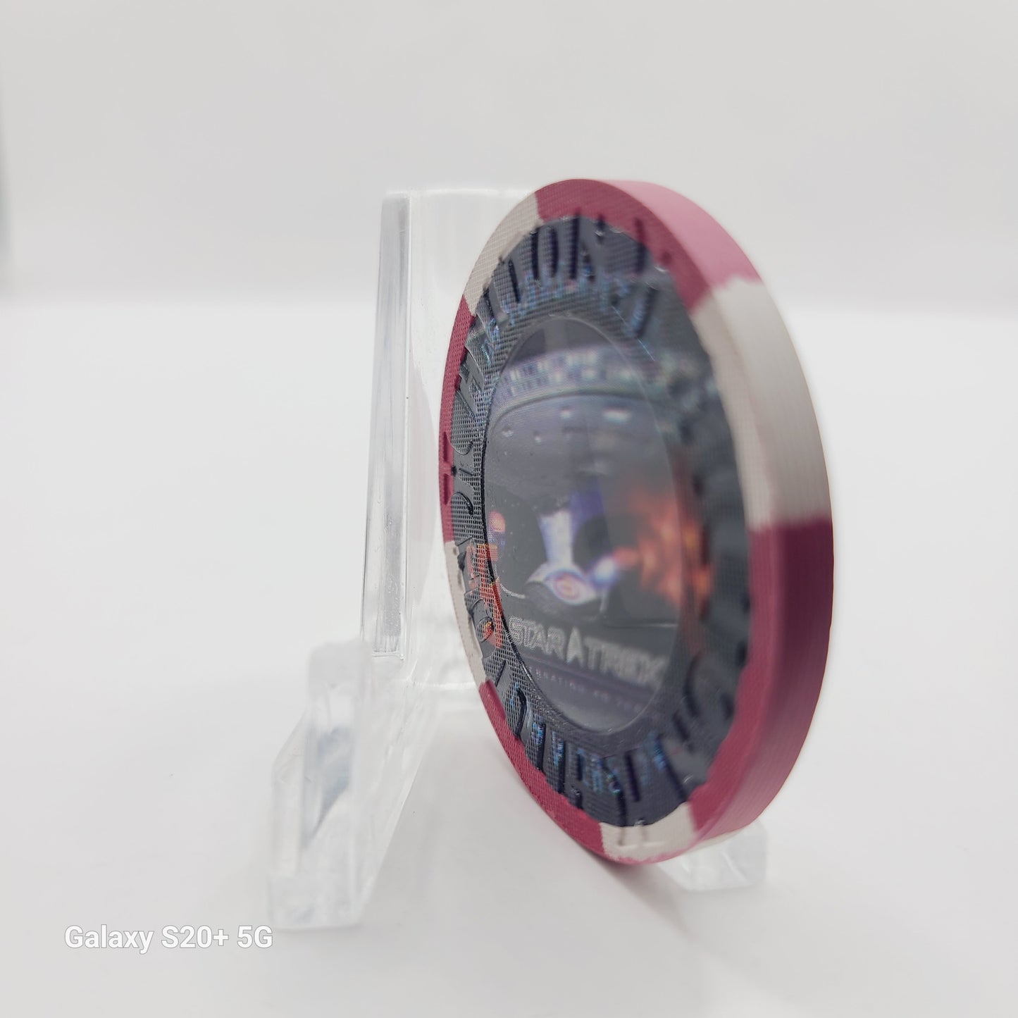 Las Vegas Hilton Hotel Casino Las Vegas Nevada Star Trek Collection 2006 "Enterprise 1701" $5 Casino chip E8049