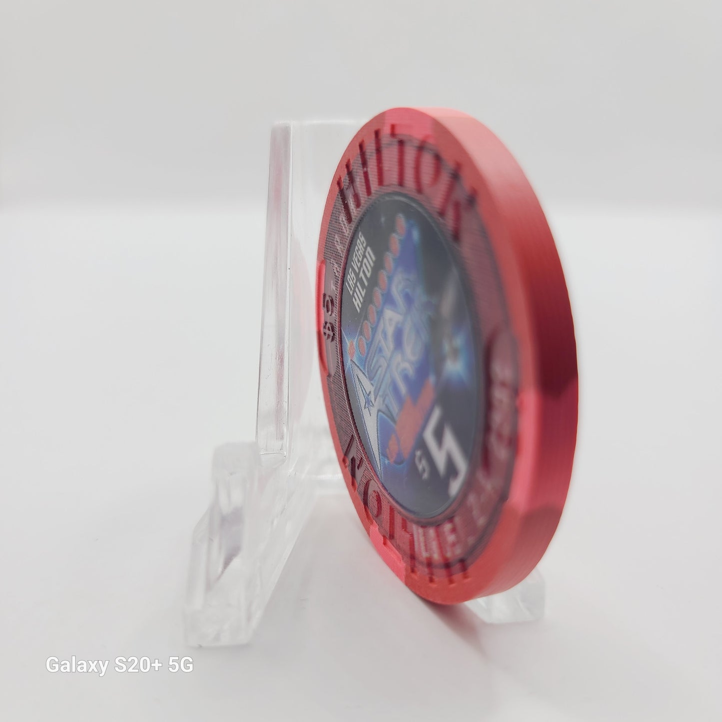 Las Vegas Hilton Las Vegas Nevada 2003 "Star Trek Experience" $5 Chip E1159