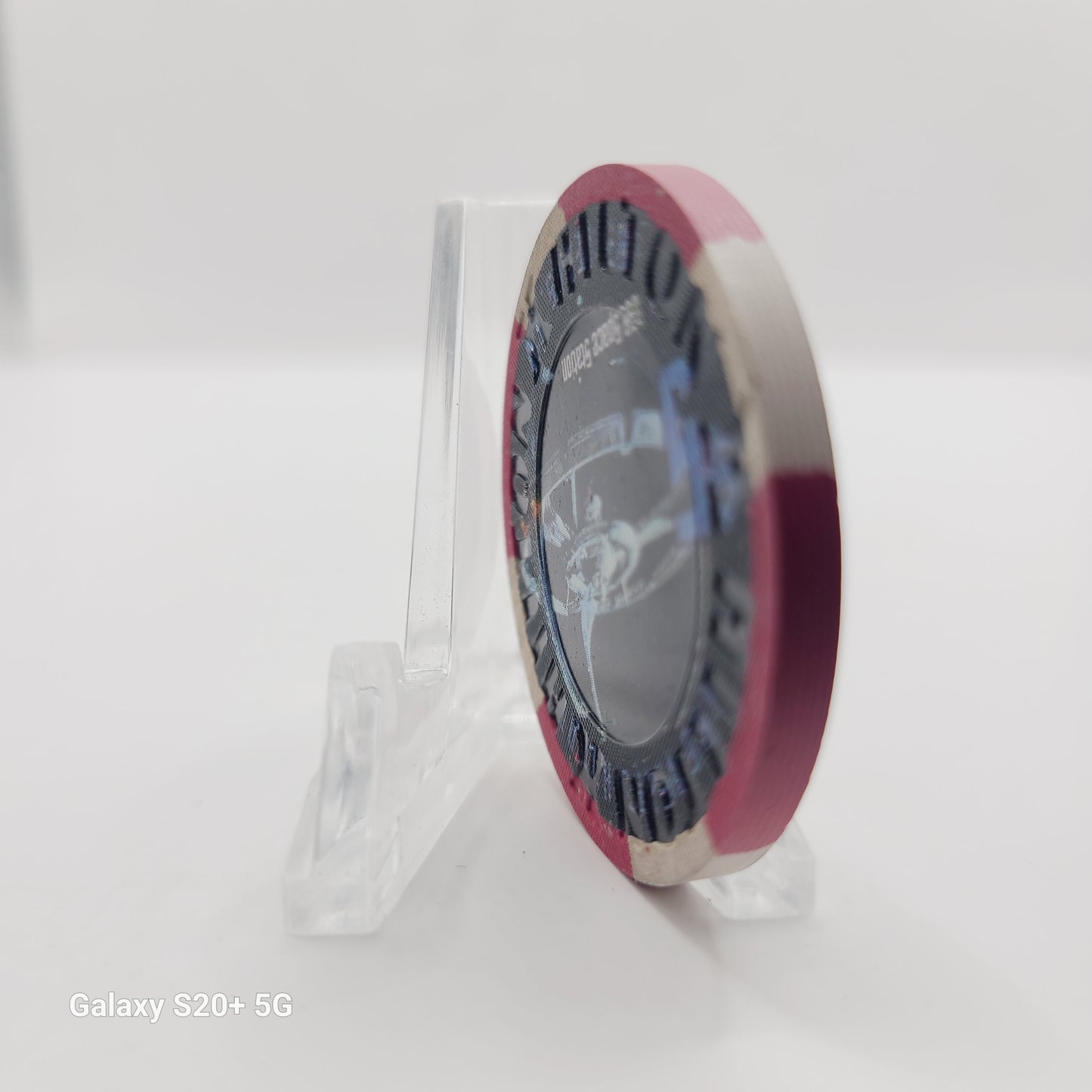 Las Vegas Hilton Las Vegas Nevada 2005 "Star Trek Experience" $5 "Space Station" Chip E8038