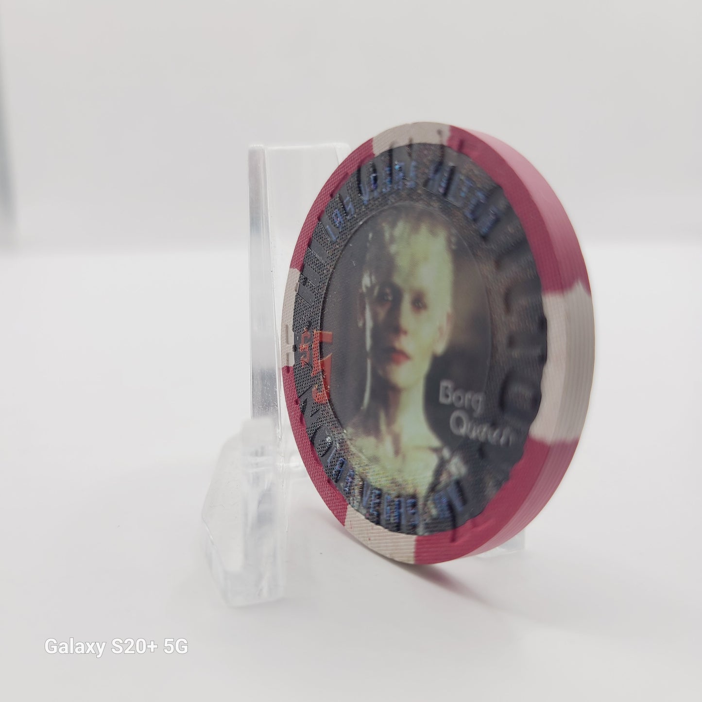 Las Vegas Hilton Las Vegas Nevada 2005 "Star Trek Experience" $5 "Borg Queen" Chip E8040