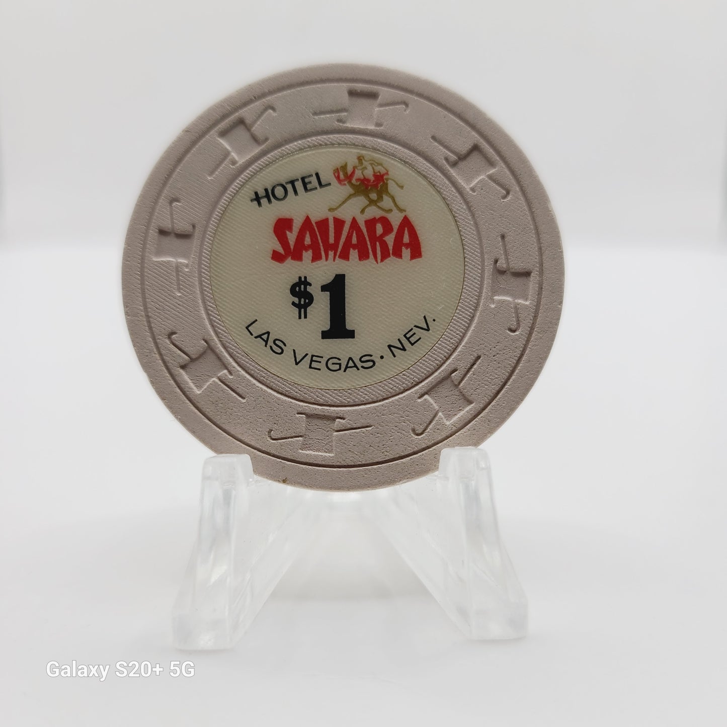 Sahara Hotel Casino Las Vegas Nevada 1964 $1 Casino Chip in N2099