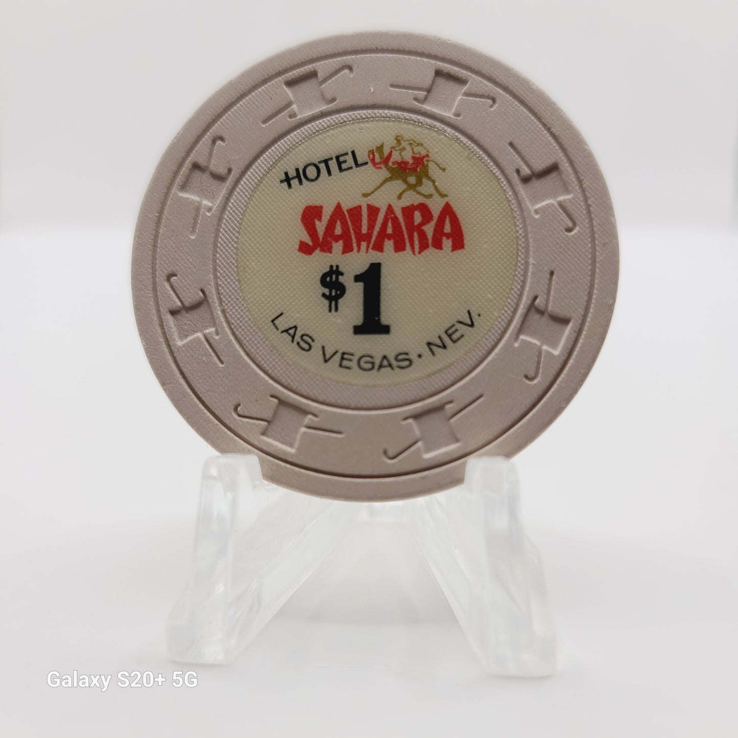 Sahara Hotel Casino Las Vegas Nevada 1964 $1 Casino Chip in N2099