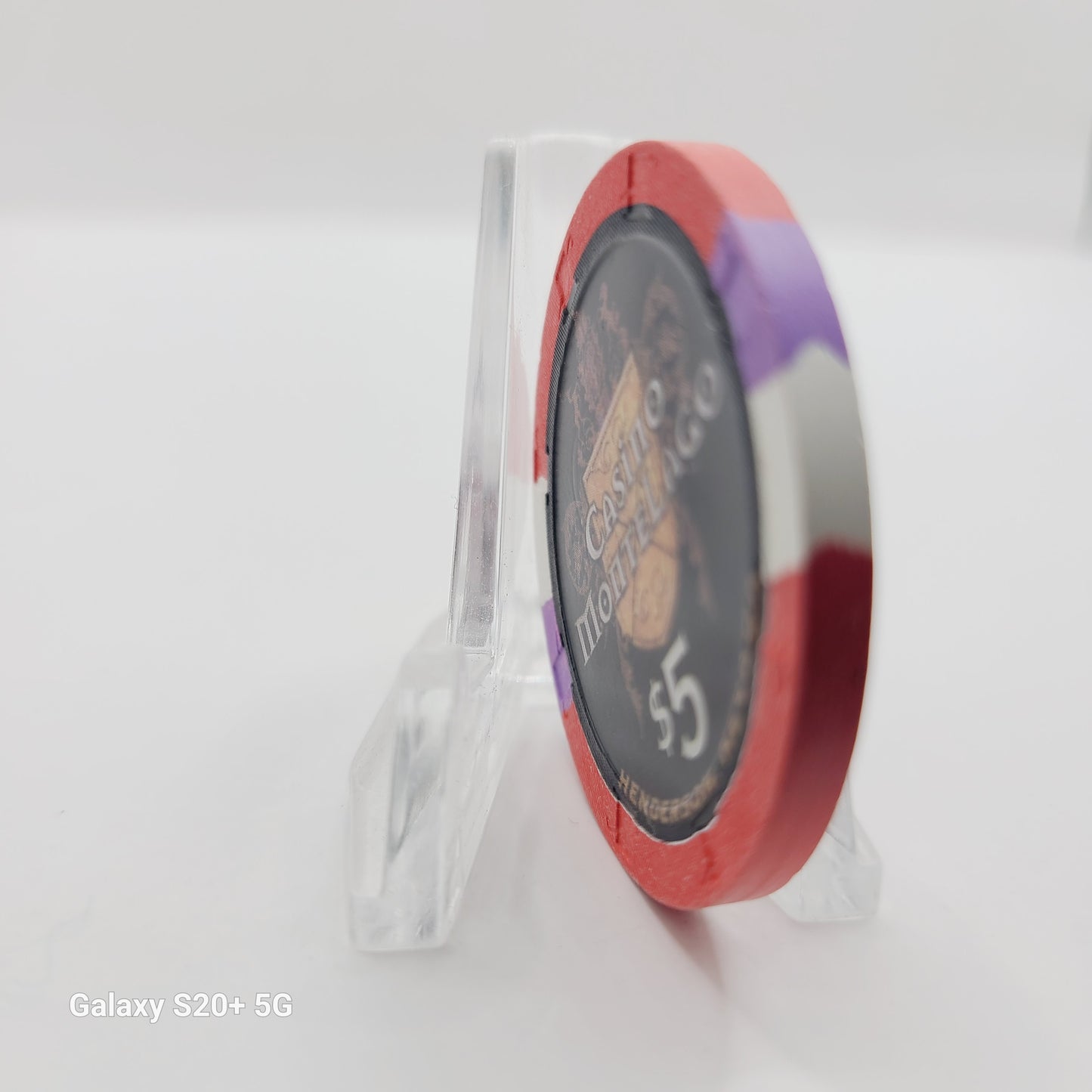 Casino Monte Lago Hotel Casino Henderson Nevada 2003 $5 Chip E0194