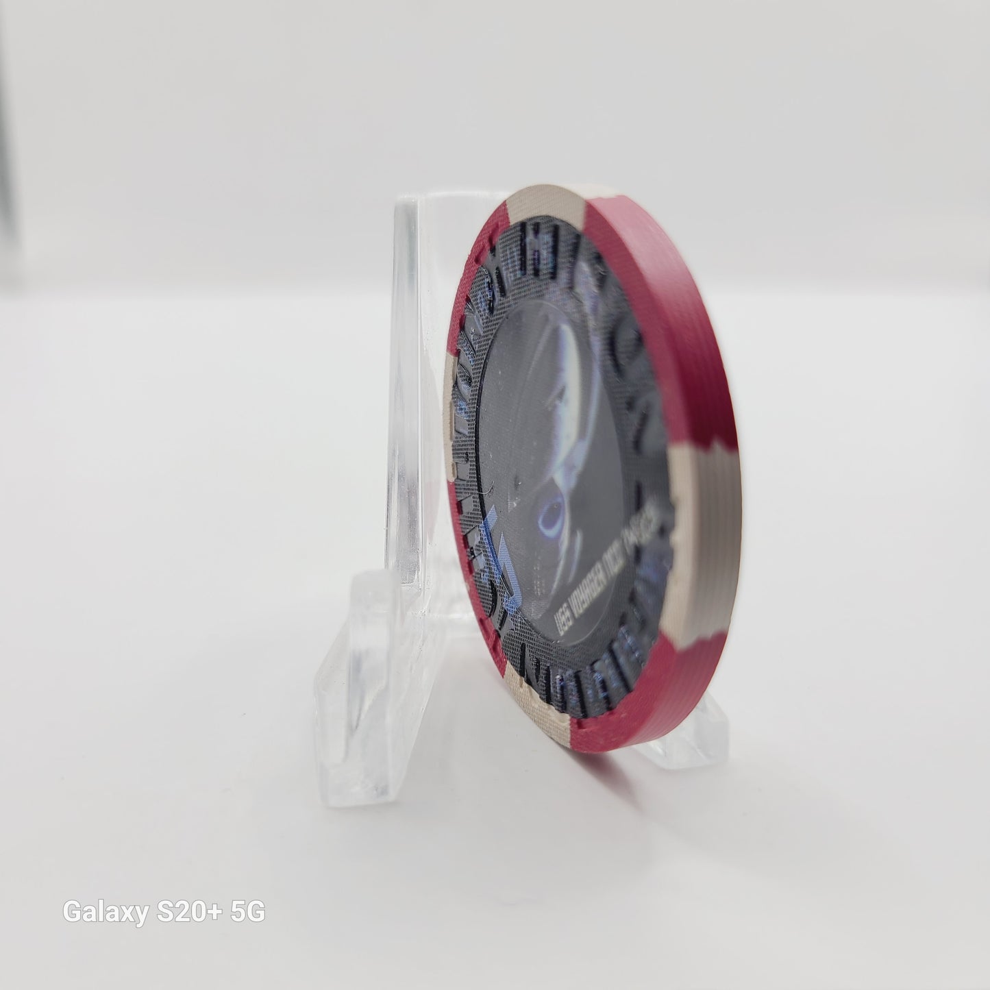 Las Vegas Hilton Las Vegas Nevada 2005 "Star Trek Experience" $5 "USS Voyager" Chip E8044