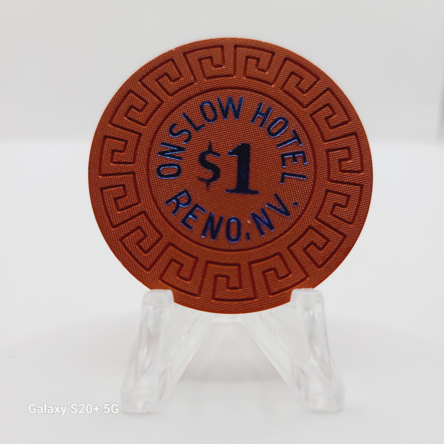 Onslow Hotel Casino Reno Nevada 1978 $1 Chip N5738