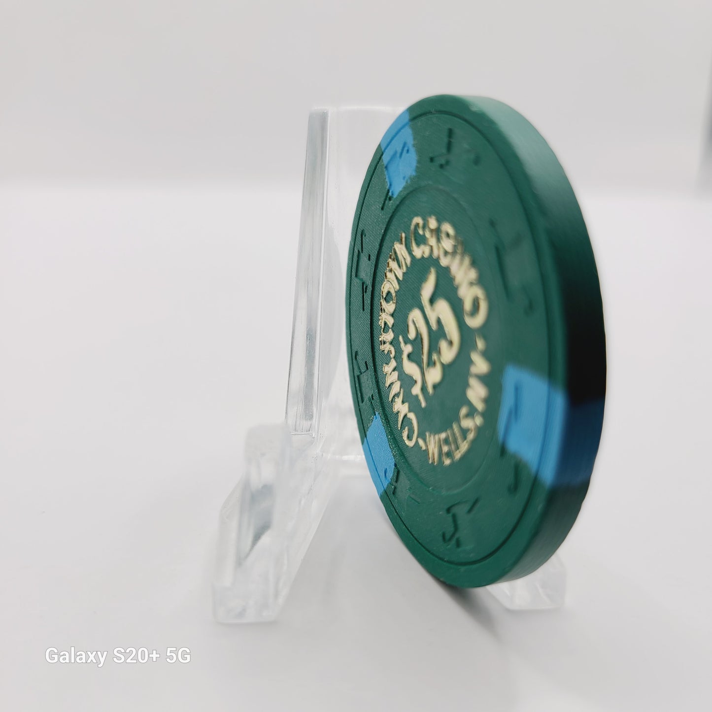 Chinatown Hotel Casino Wells Nevada 1984 $25 Casino Chip N8086