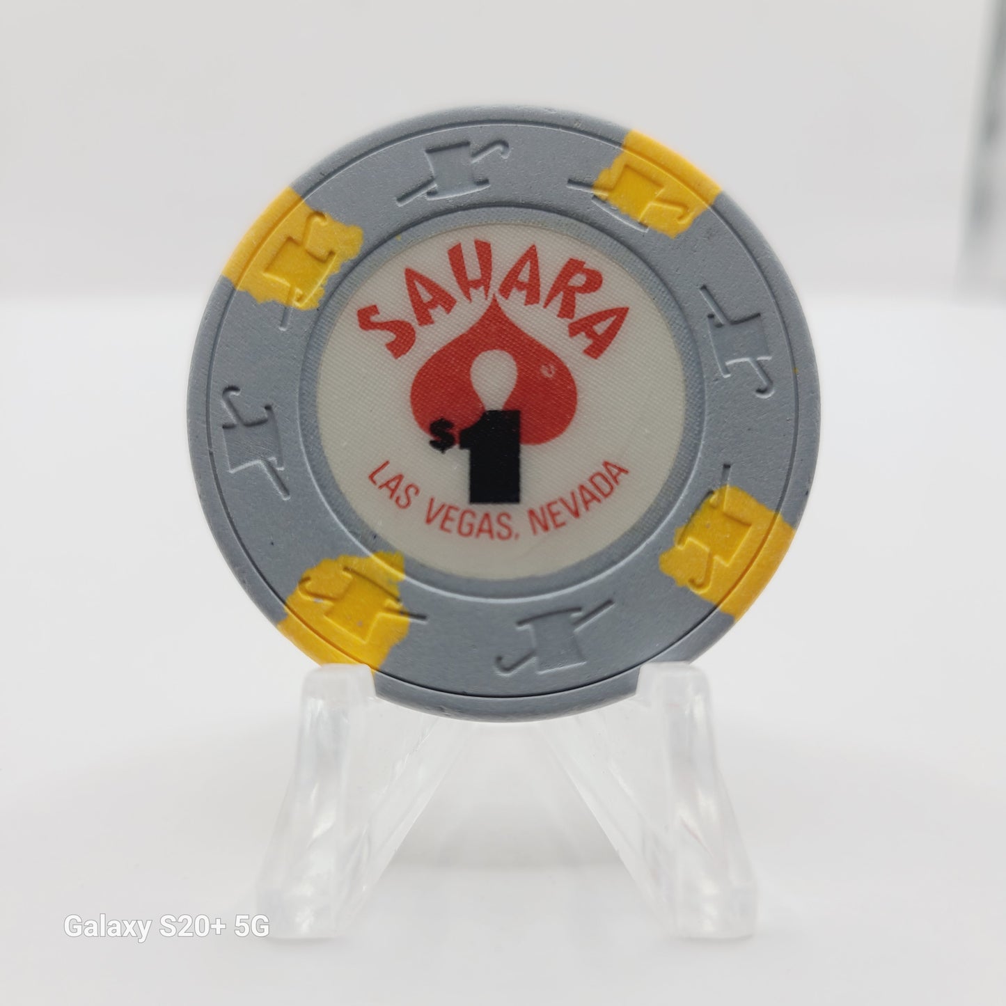 Sahara Hotel Casino Las Vegas Nevada 1986 $1 Casino Chip N7805