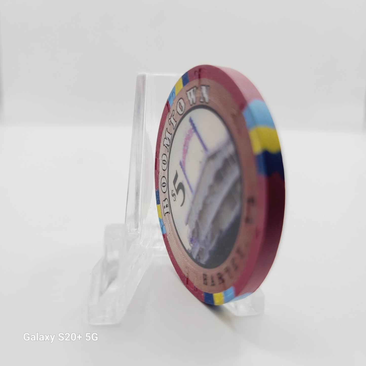 Boomtown Belle Riverboat Casino Harvey Louisiana $5 Casino Chip