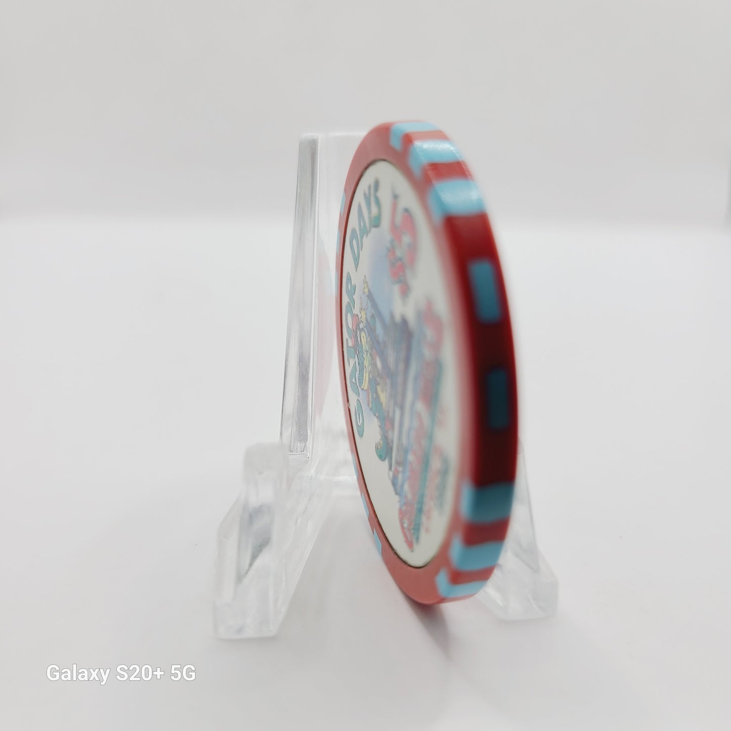 Colorado Belle Hotel Casino Laughlin Nevada 1998 "Gator Days August" Casino Chip V2302 LTD 1500