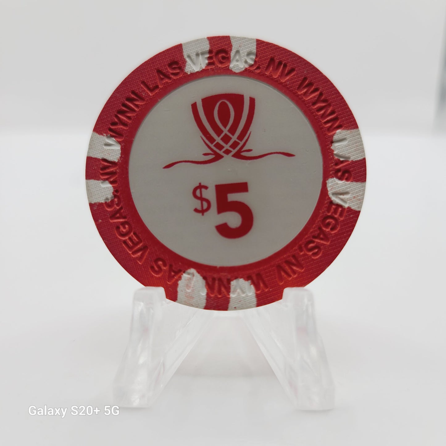 Wynn Hotel Casino Las Vegas Nevada 2005 $5 Casino Chip E4564