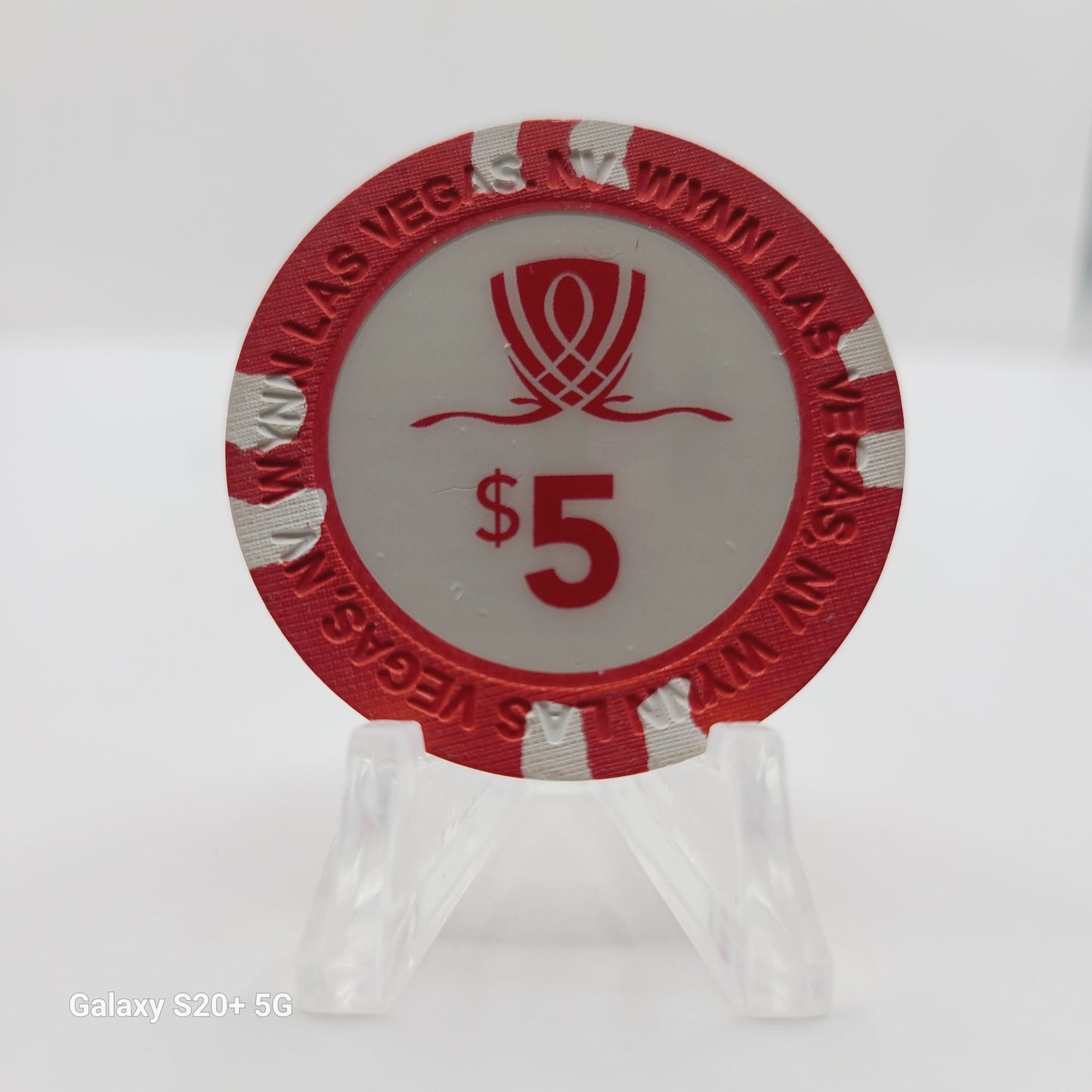 Wynn Hotel Casino Las Vegas Nevada 2005 $5 Casino Chip E4564