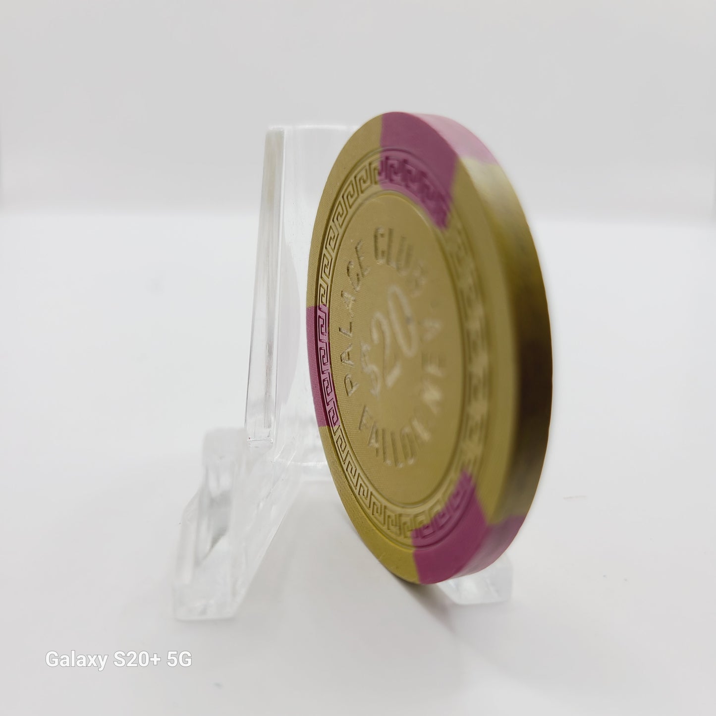 Palace Club Casino Fallon Nevada 1954 $20 Chip N7091