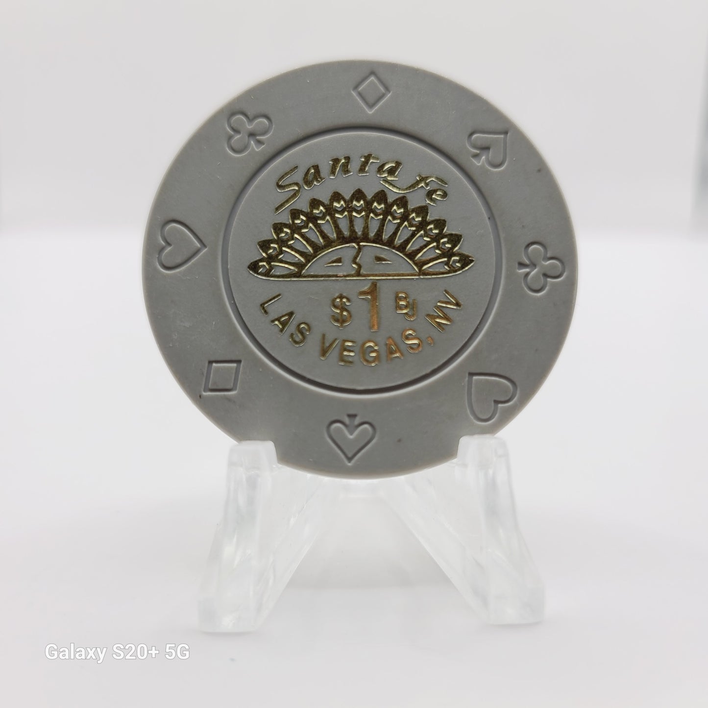 Santa Fe Hotel Casino Las Vegas Nevada 1998 $1 Casino Chip V3383