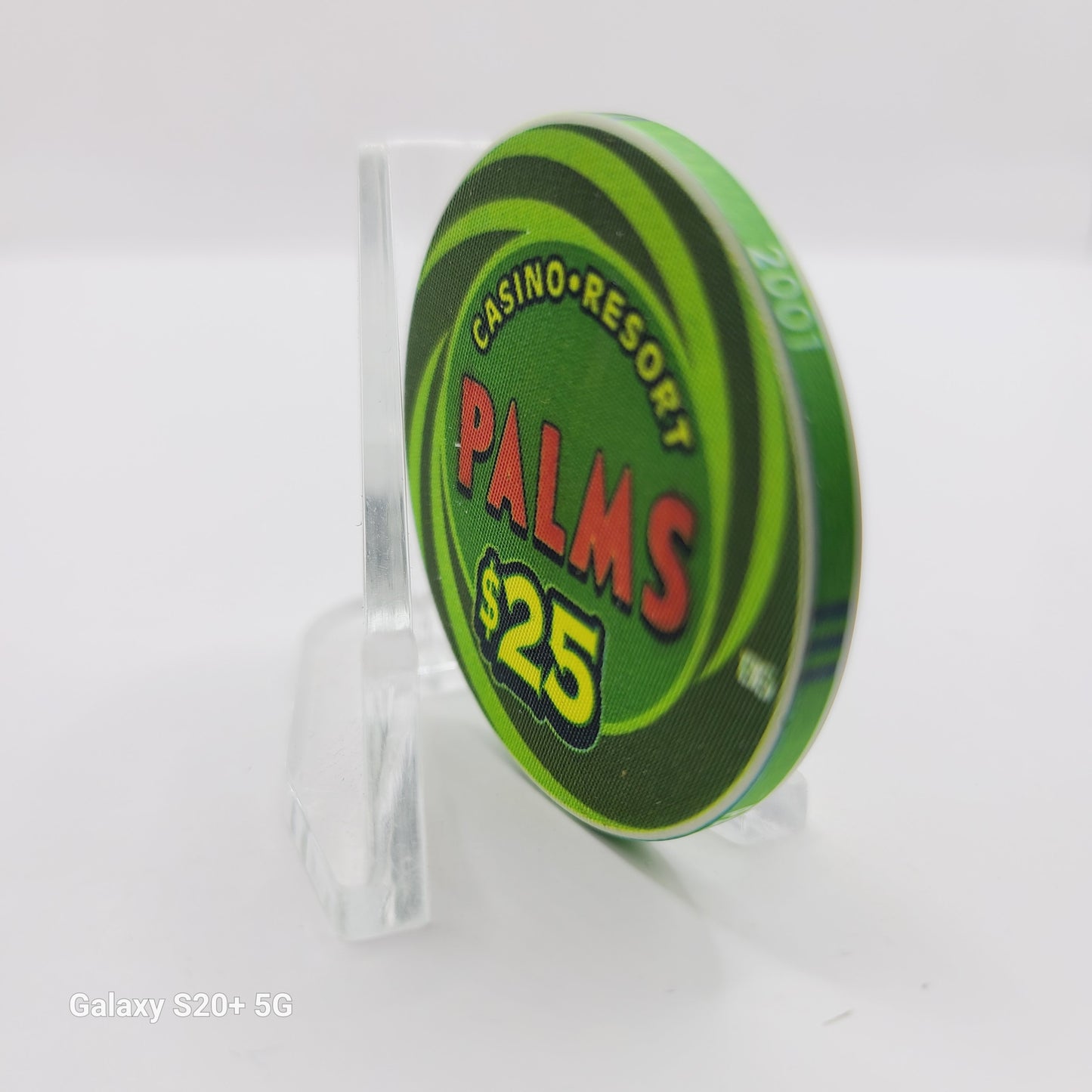 Palms Resort Casino Las Vegas Nevada 2001 "Queen" $25 Casino Chip V9454