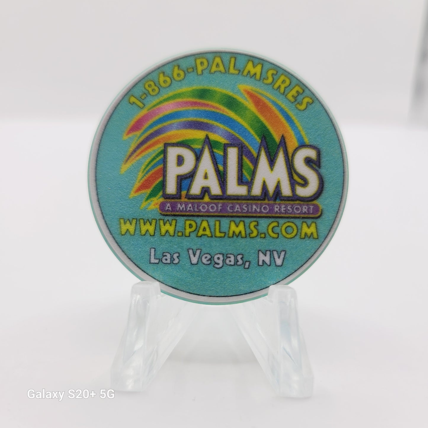 Palms Resort Casino "Jimmy's Naughty Night 2" Casino Chip E1843 Limited 2000