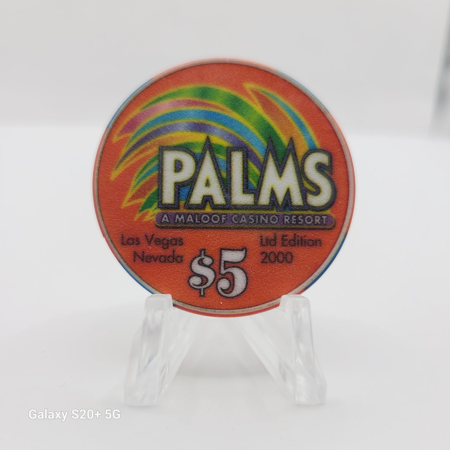 Palms Resort Casino Las Vegas Nevada 2002 "Stuff Casino Weekend"Casino Chip E1974 Limited 2000