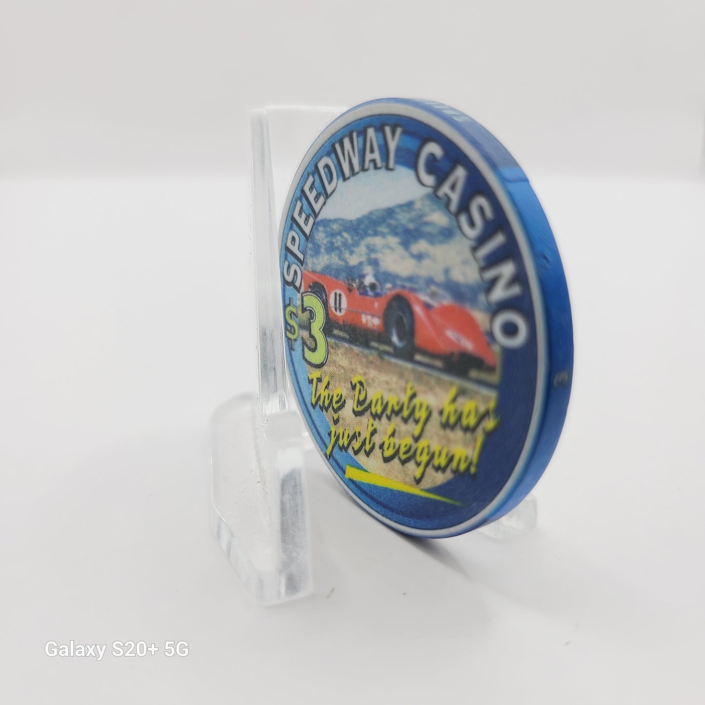 Speedway Casino Las Vegas Nevada 2002 $3 Casino Chip V9818