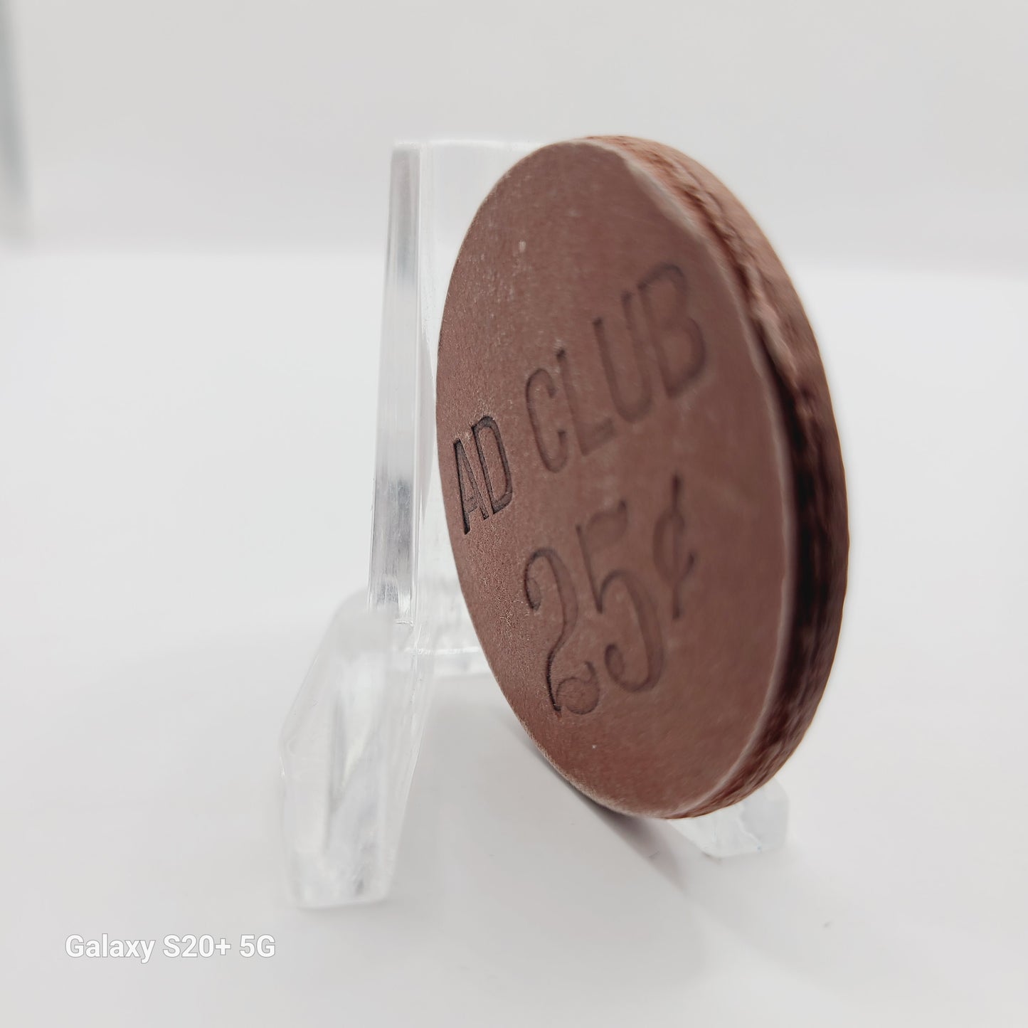 AD Club "Card Room" San Francisco California $.25 Chip CG031981