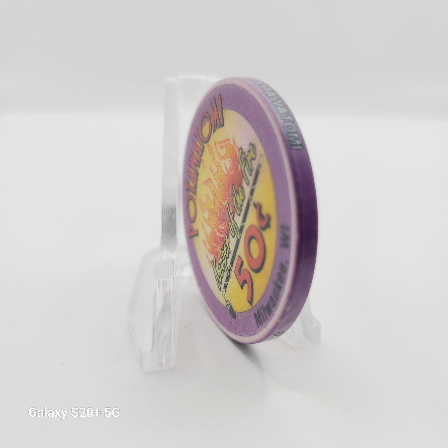 Potawatomi Hotel Casino Milwaukee Wisconsin $.50 Casino Chip