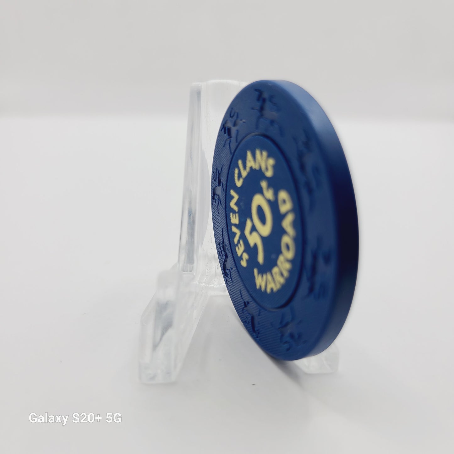 Seven Clans Hotel Casino Warroad Minnesota $.50 Casino Chip