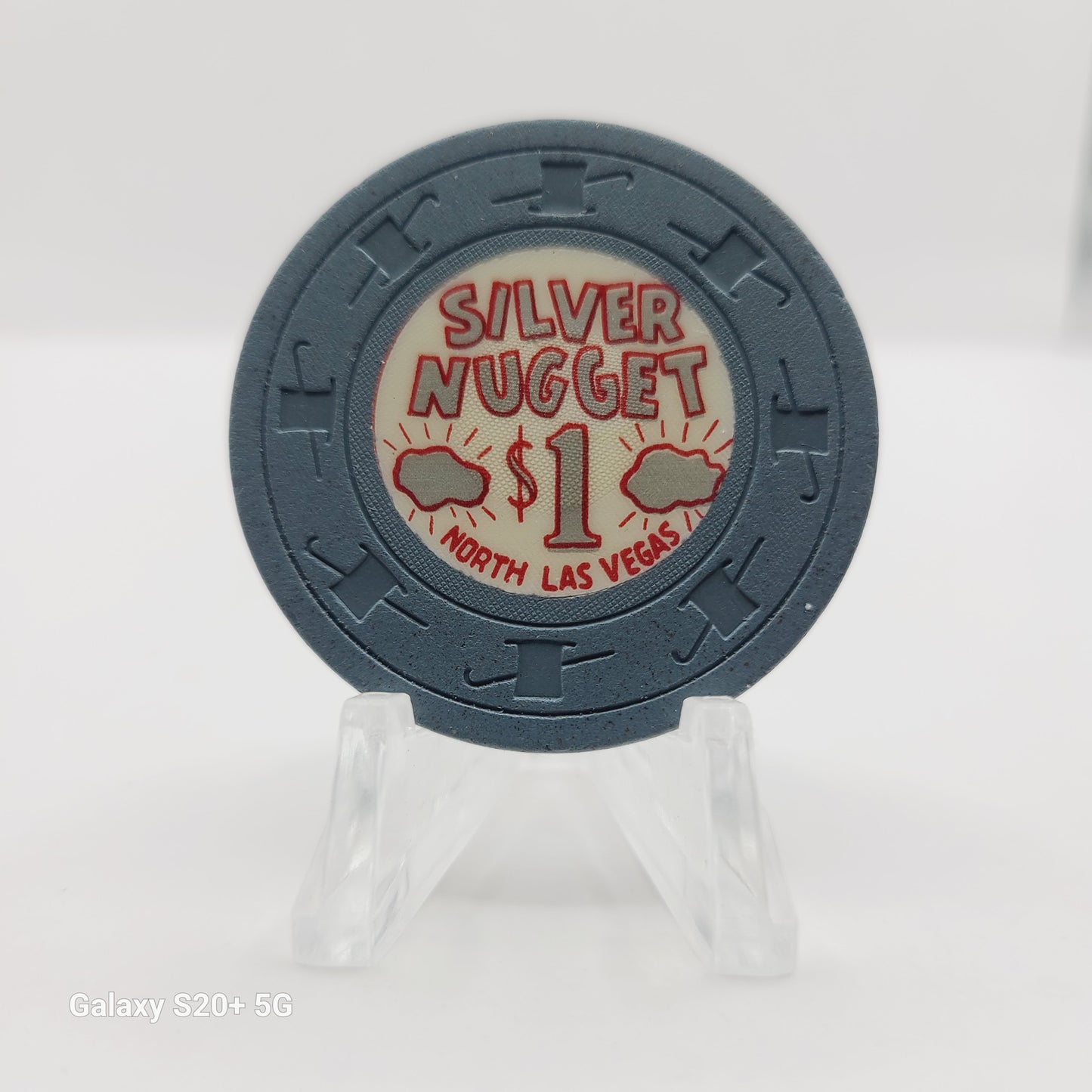 Silver Nugget Casino Las Vegas Nevada 1964 $1 Casino Chip N9098