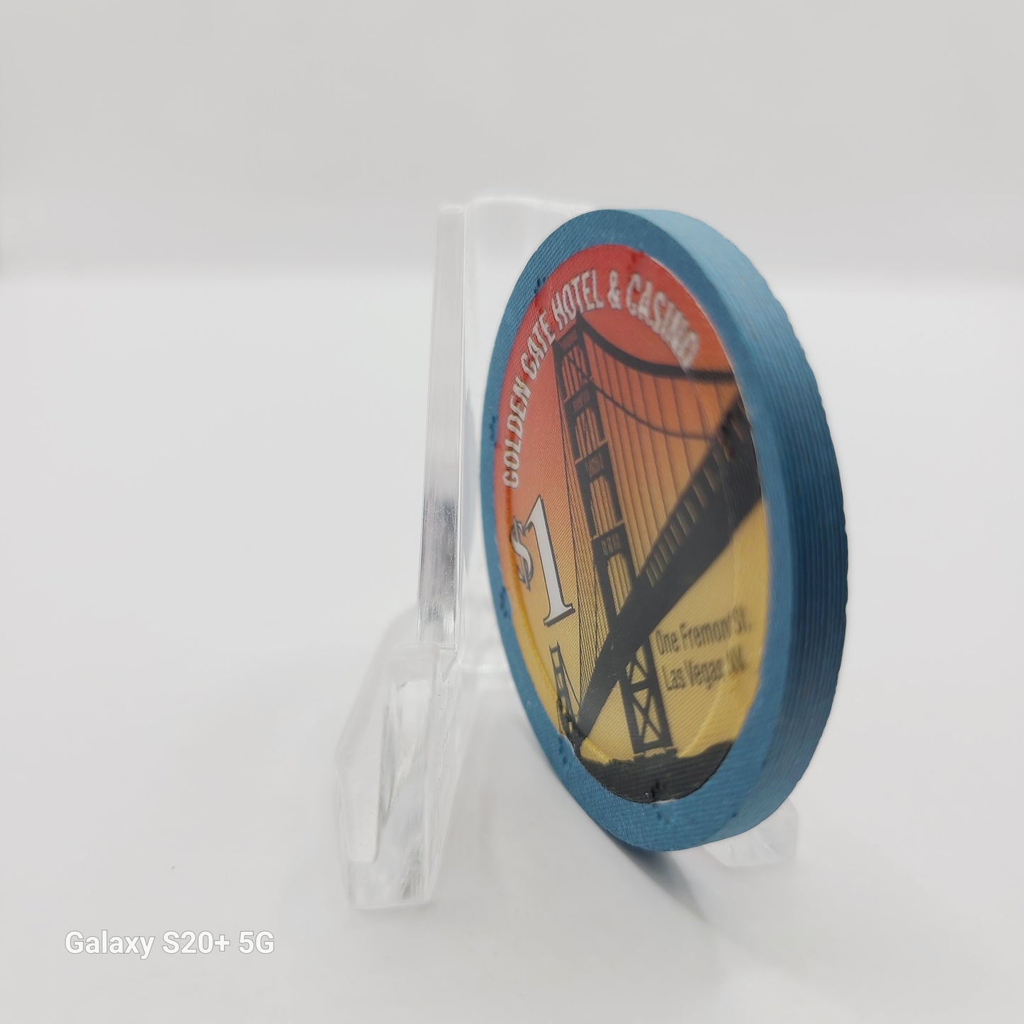 Golden Gate Hotel Casino Las Vegas Nevada 2003 $1 Casino Chip E0639