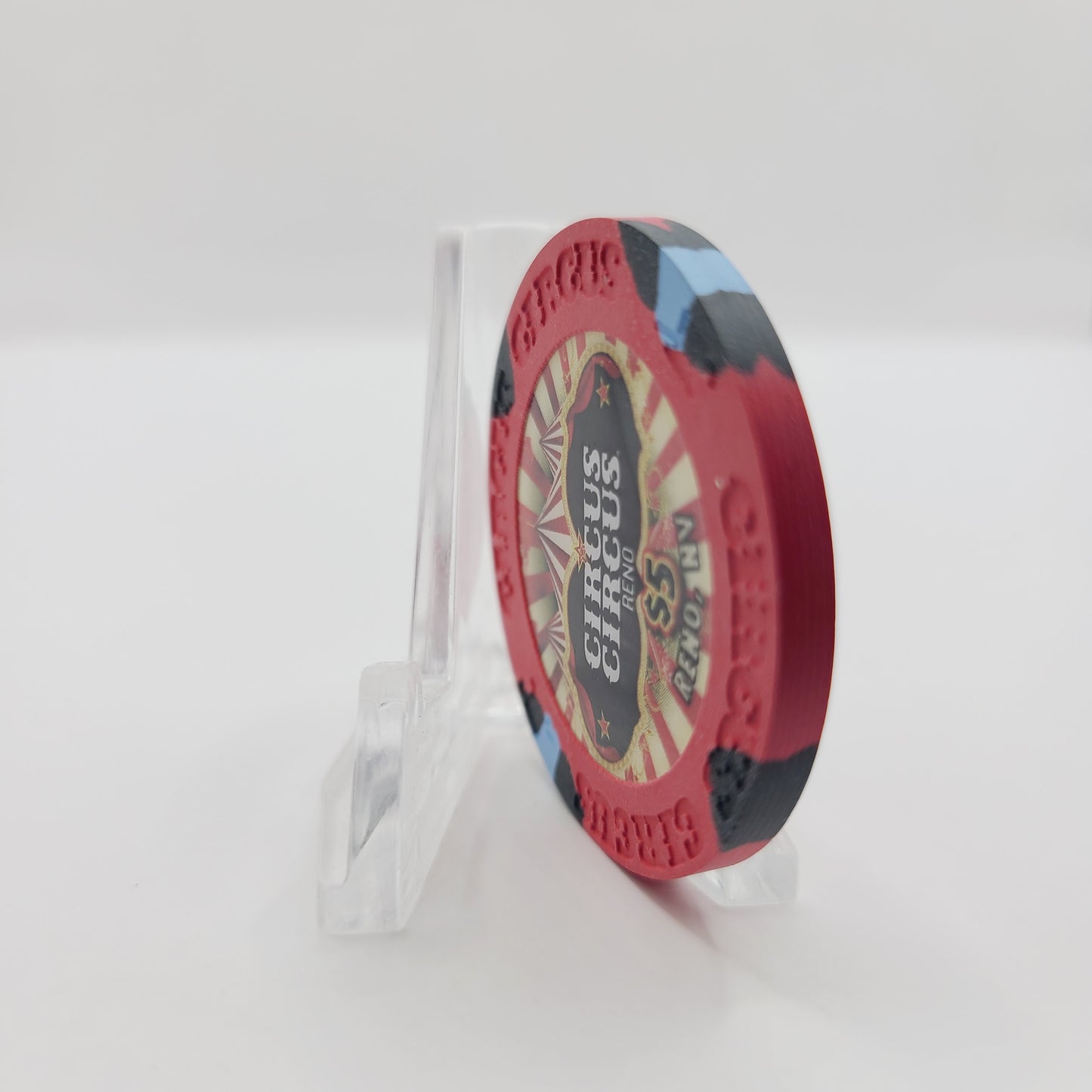 Circus Circus Hotel Casino Reno Nevada 2015 $5 Casino Chip D1805