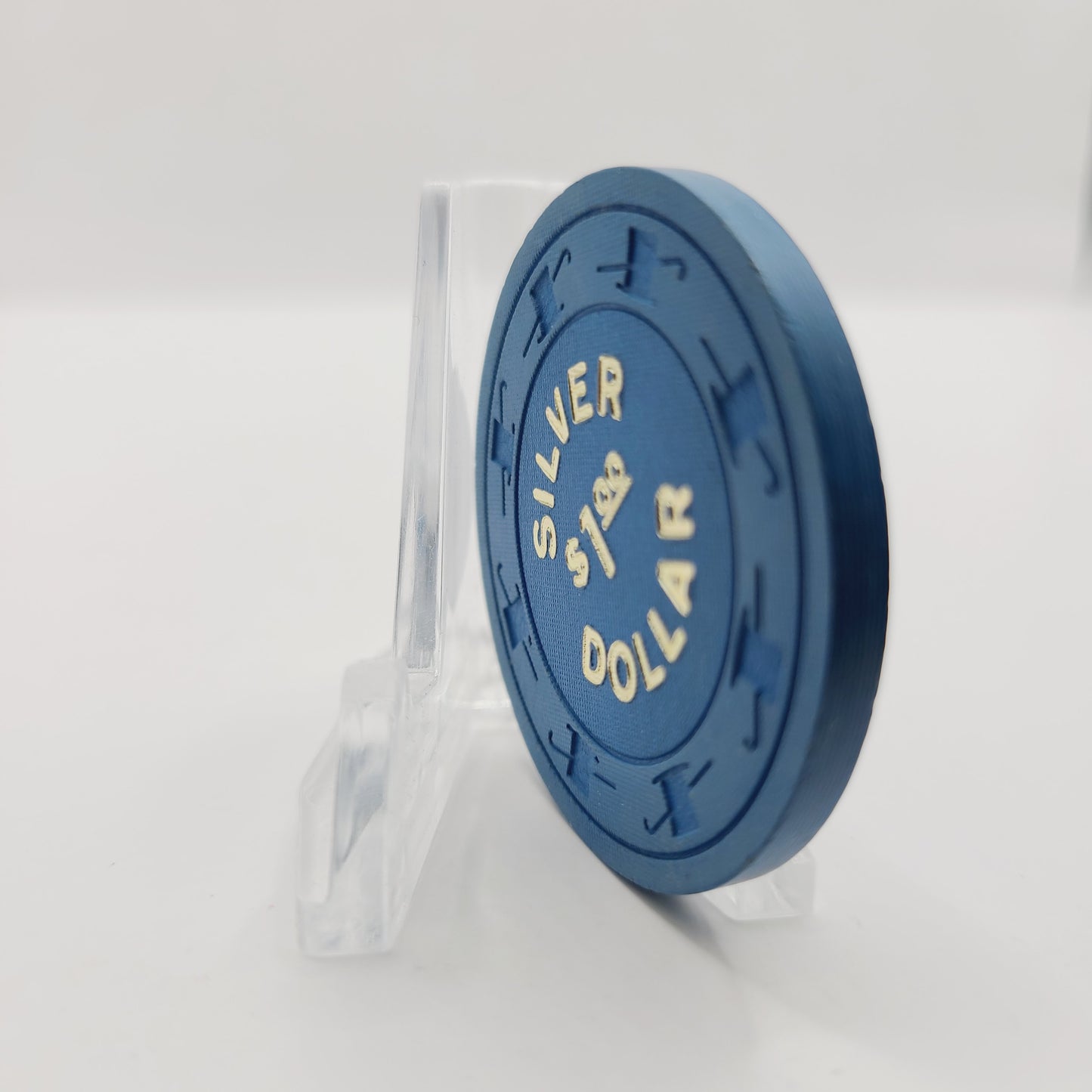 Silver Dollar Saloon Casino Las Vegas Nevada 1975 $1 Casino Chip N2158