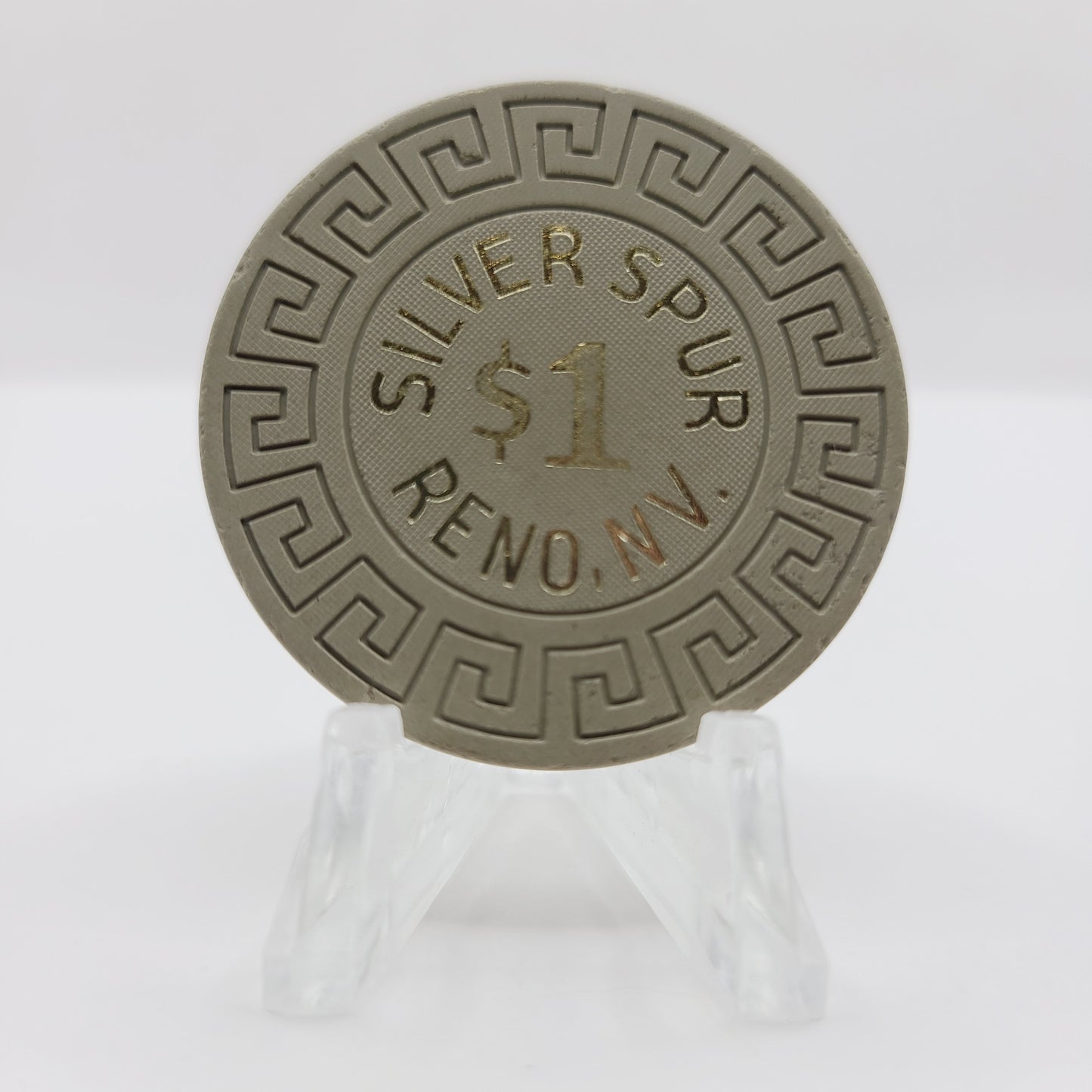 Silver Spur Casino Reno Nevada 1968 $1 Casino Chip N5566