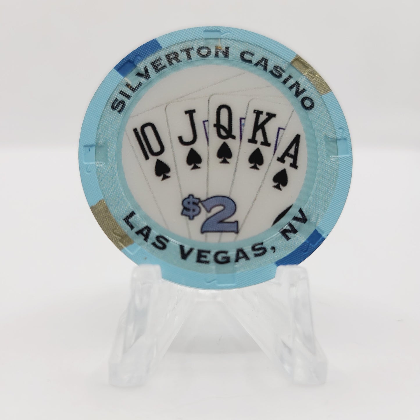 Silverton Hotel Casino Las Vegas Nevada 2006 "Hootie and the Blowfish" $2 Casino Chip E5093
